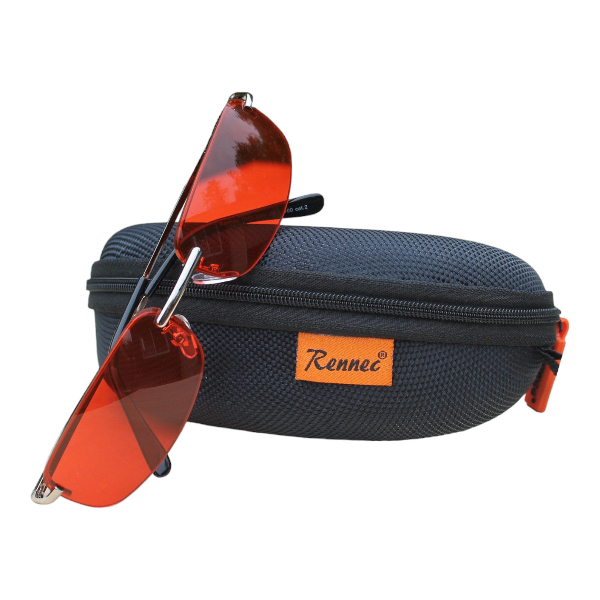 Rennec Sonnenbrille (Edelstahl Sonnenbrille mit Hardcase) günstig online kaufen