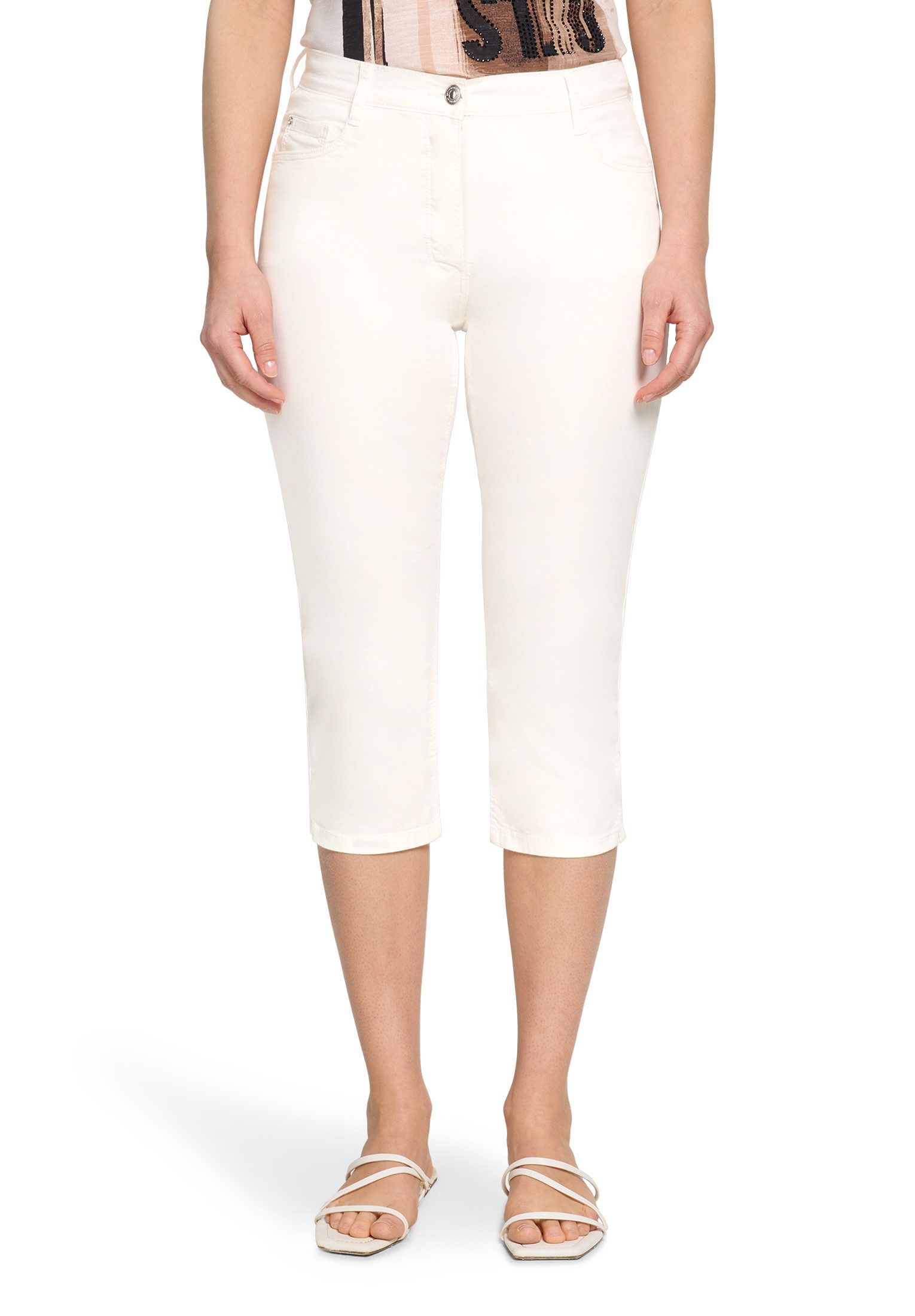 Stoffhose Damen Slim Fit