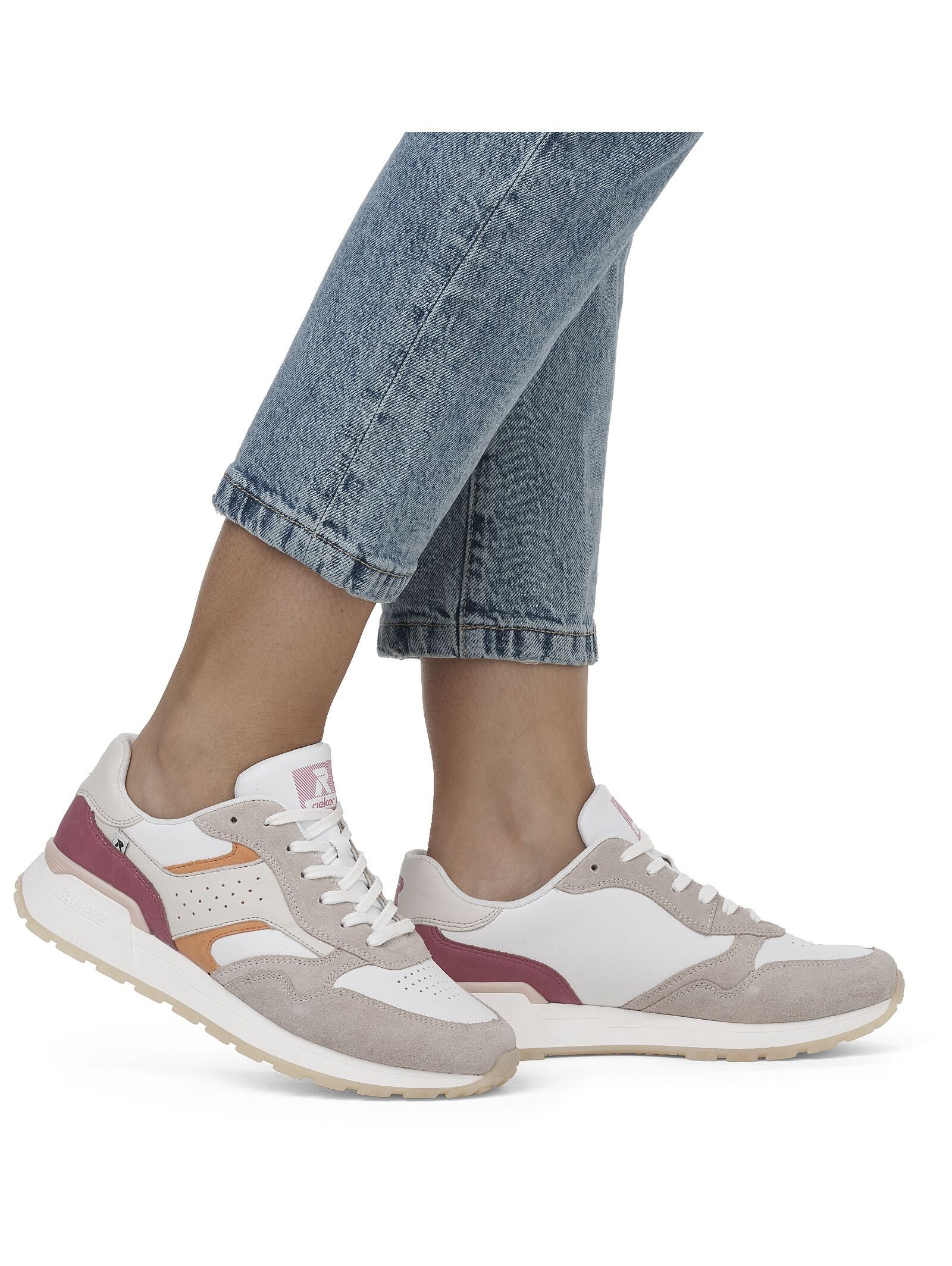 Rieker Sneaker Leder/Synthetik . Sneaker (1-tlg)
