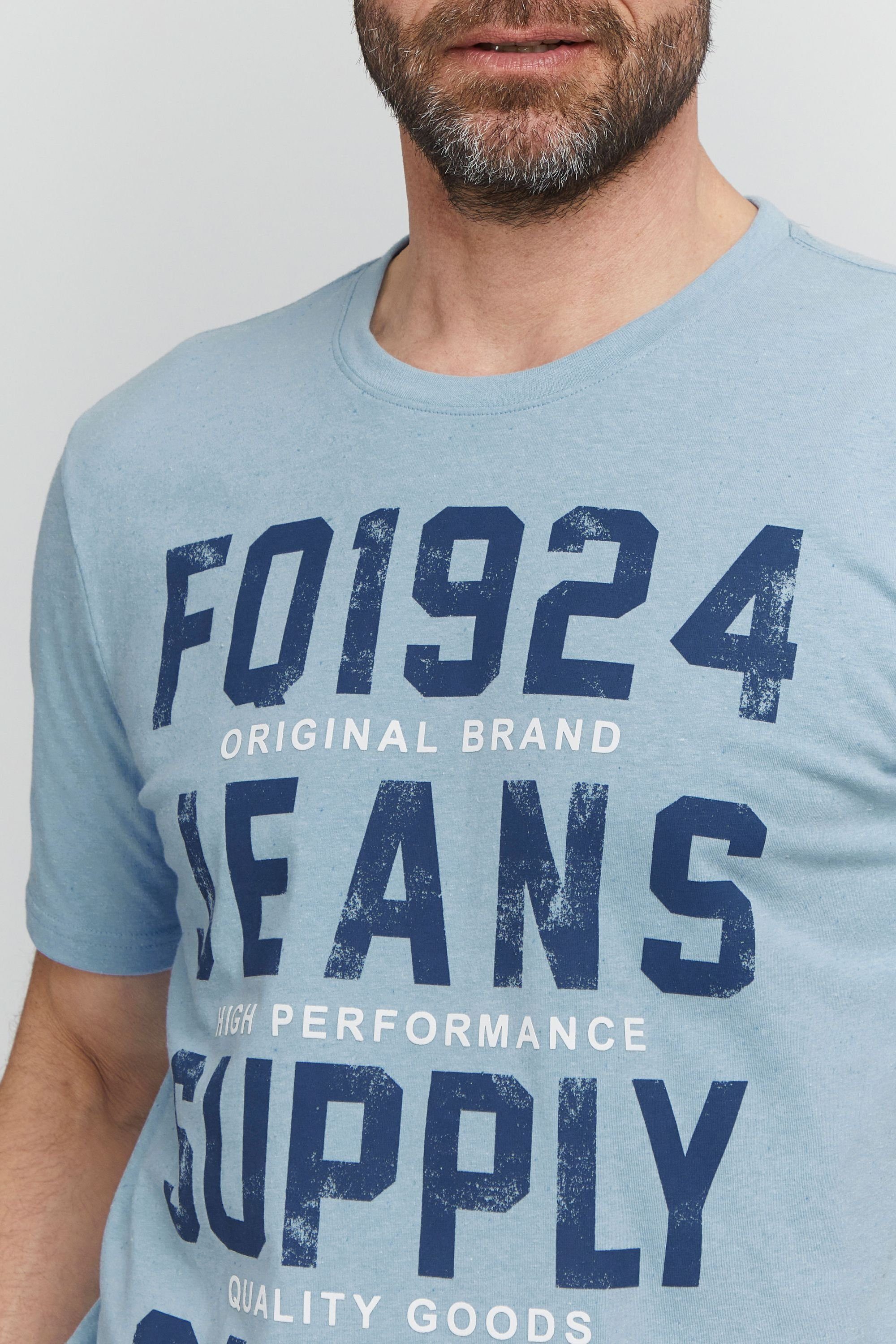 FQ1924 T-Shirt Melange FQ1924 Powder FQNOX Blue
