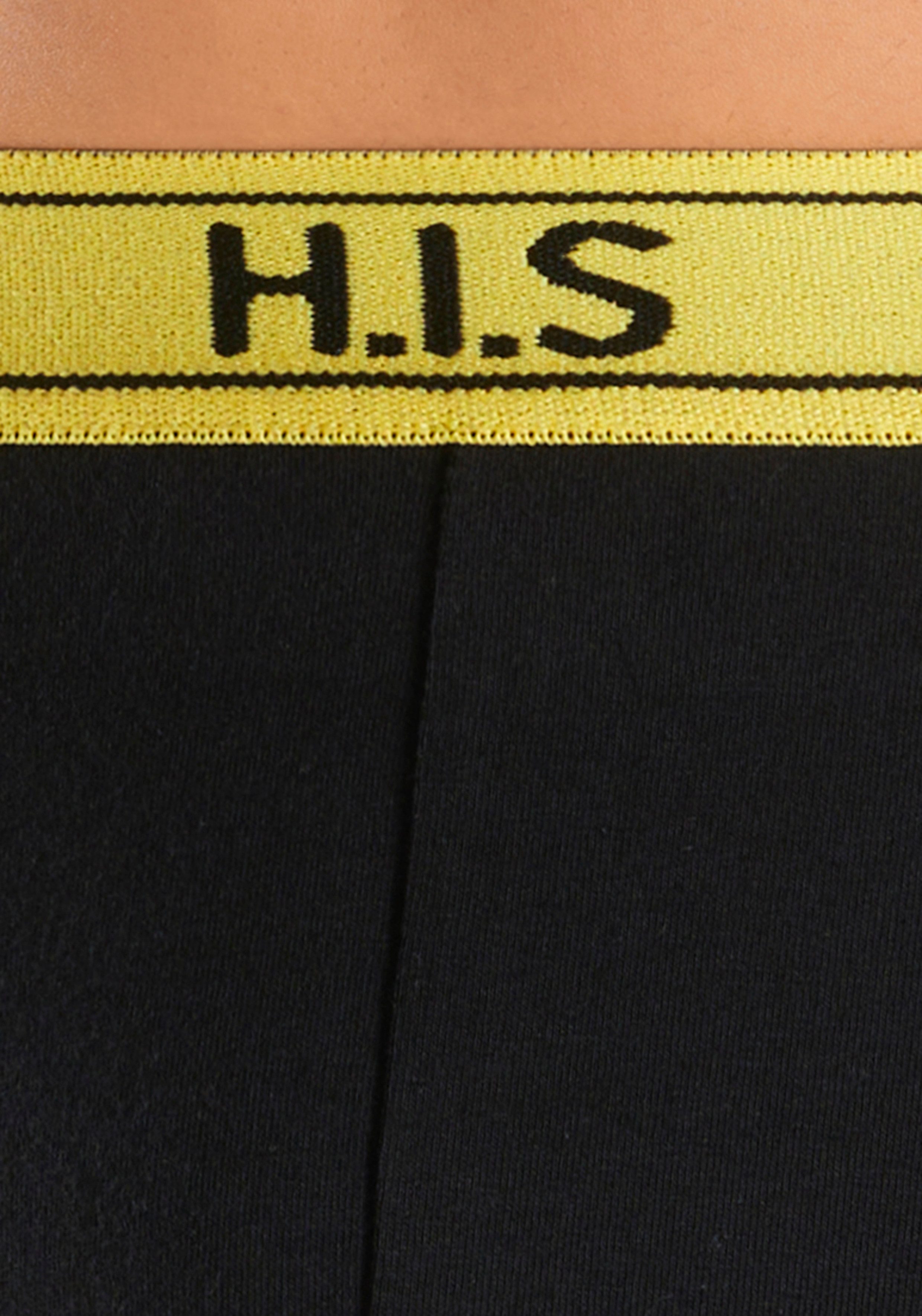 H.I.S Boxer Boxershorts für Herren (Packung, 5-St) mit Steifen und Logo im Bund – Bild 5 von 5