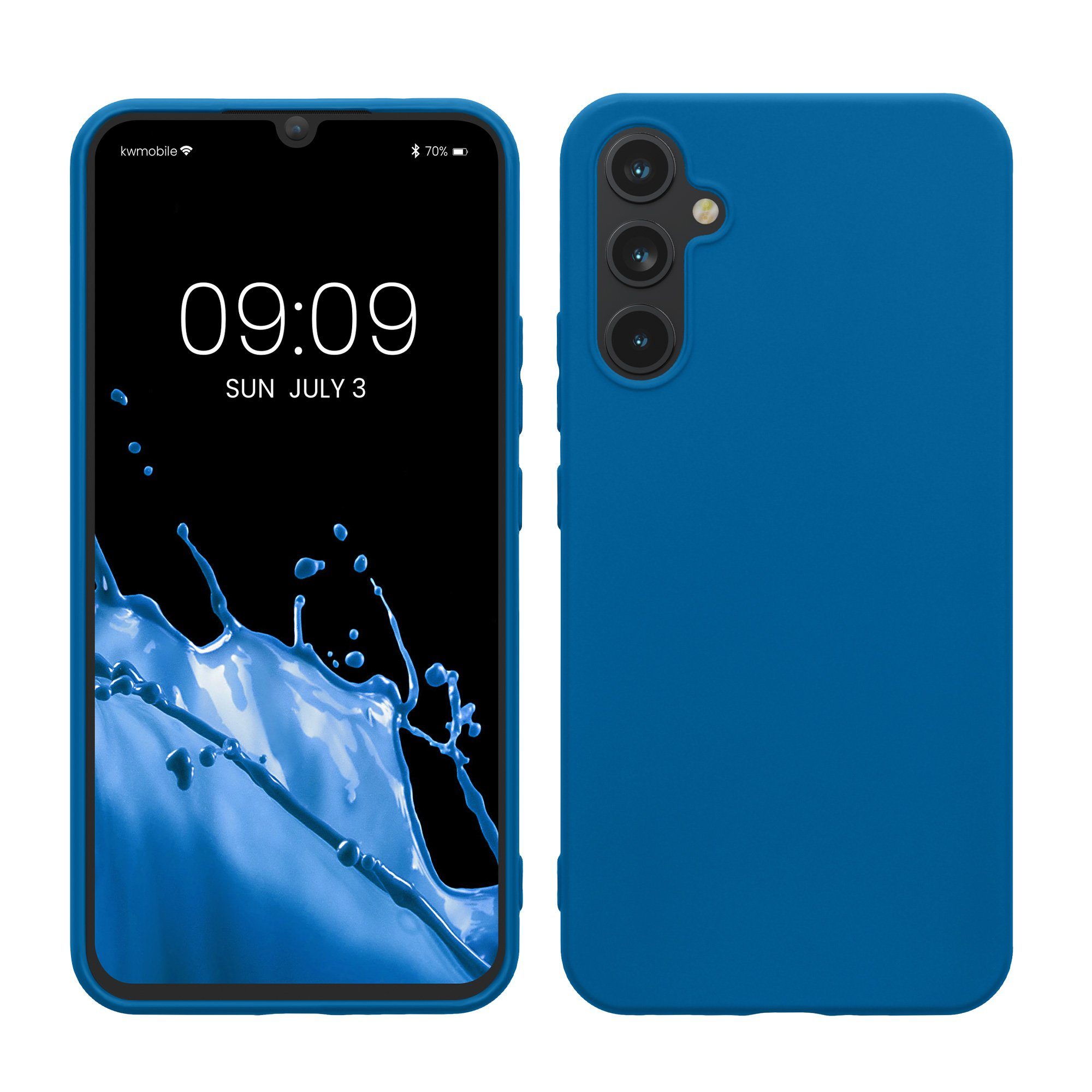 kwmobile Handyhülle Hülle für Samsung Galaxy A34 5G, Hülle Silikon - Soft Handyhülle - Handy Case Cover