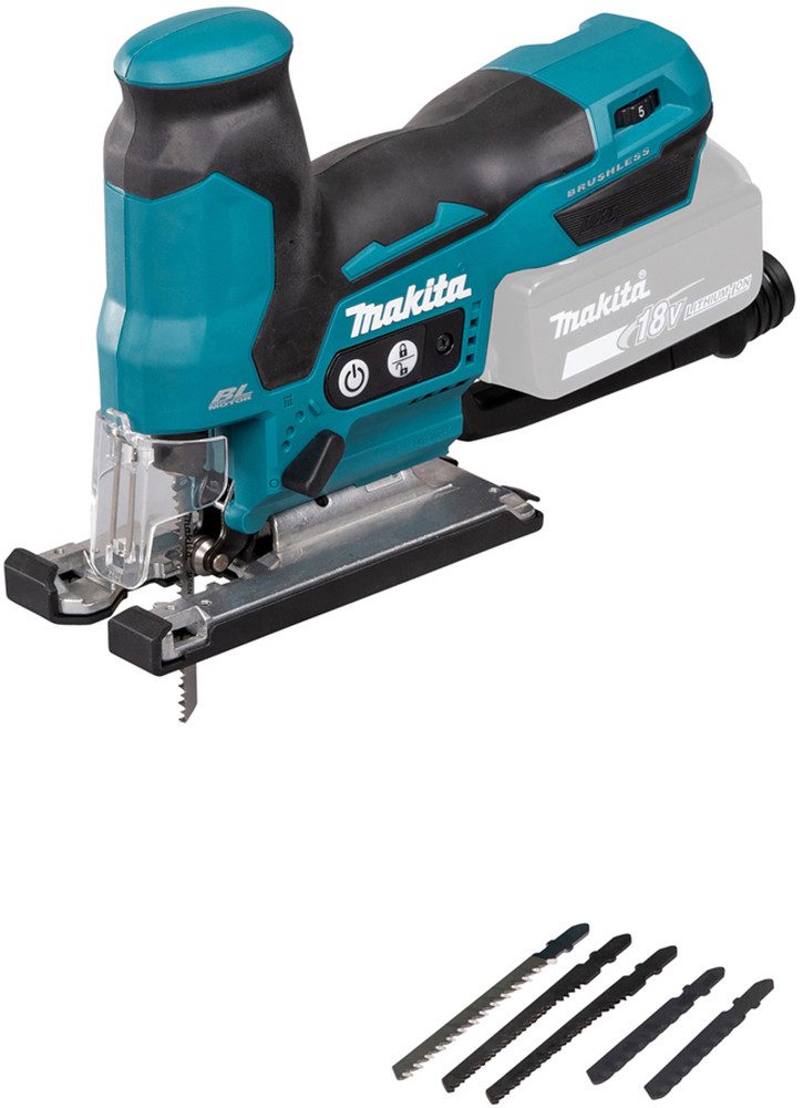 Makita Akku-Pendelhubstichsäge DJV185Z, LXT 18V • 135 mm • 800-3.000 min-1, ohne Akku und Ladegerät