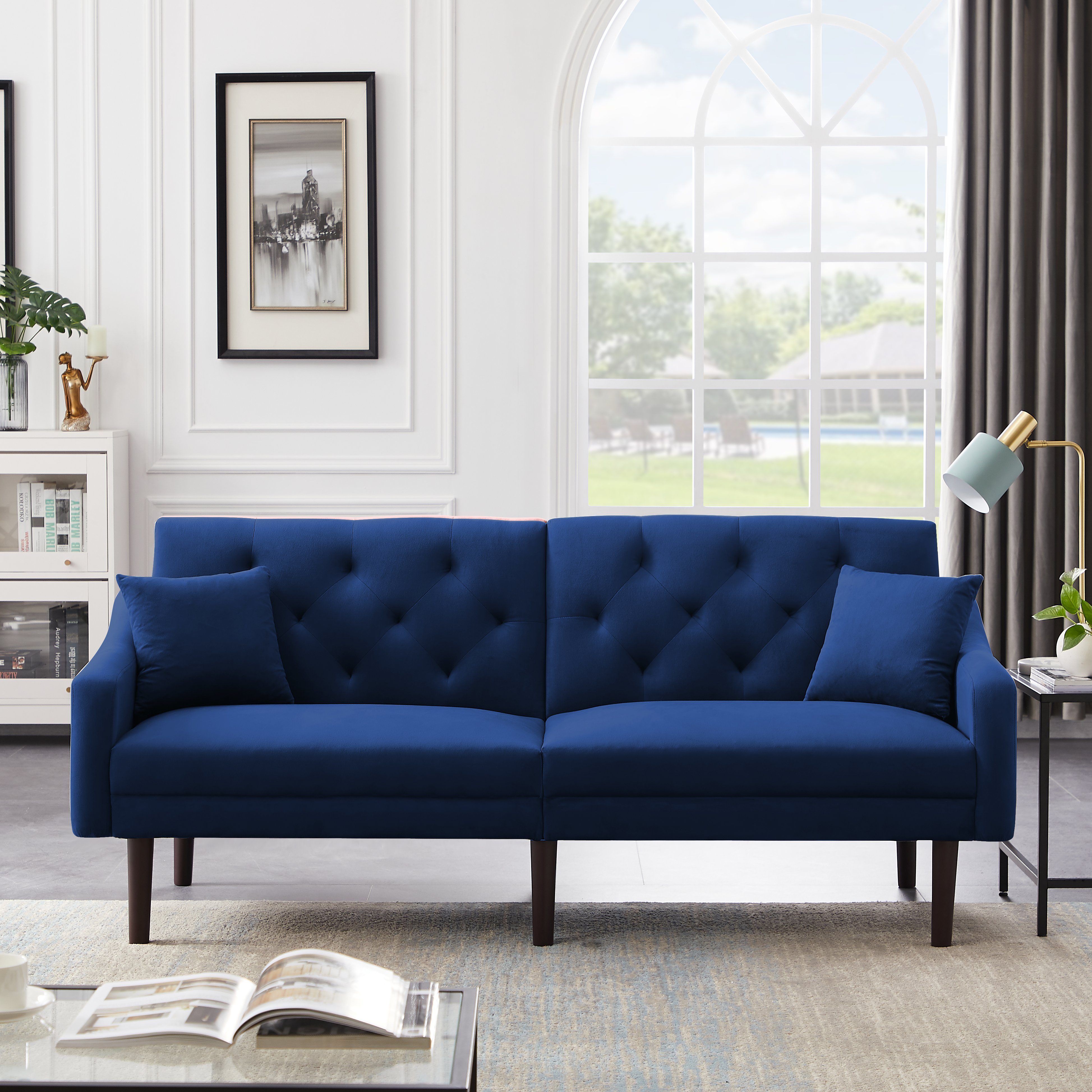 PHOEBE CAT Schlafsofa mit Bettfunktion und Bettkasten