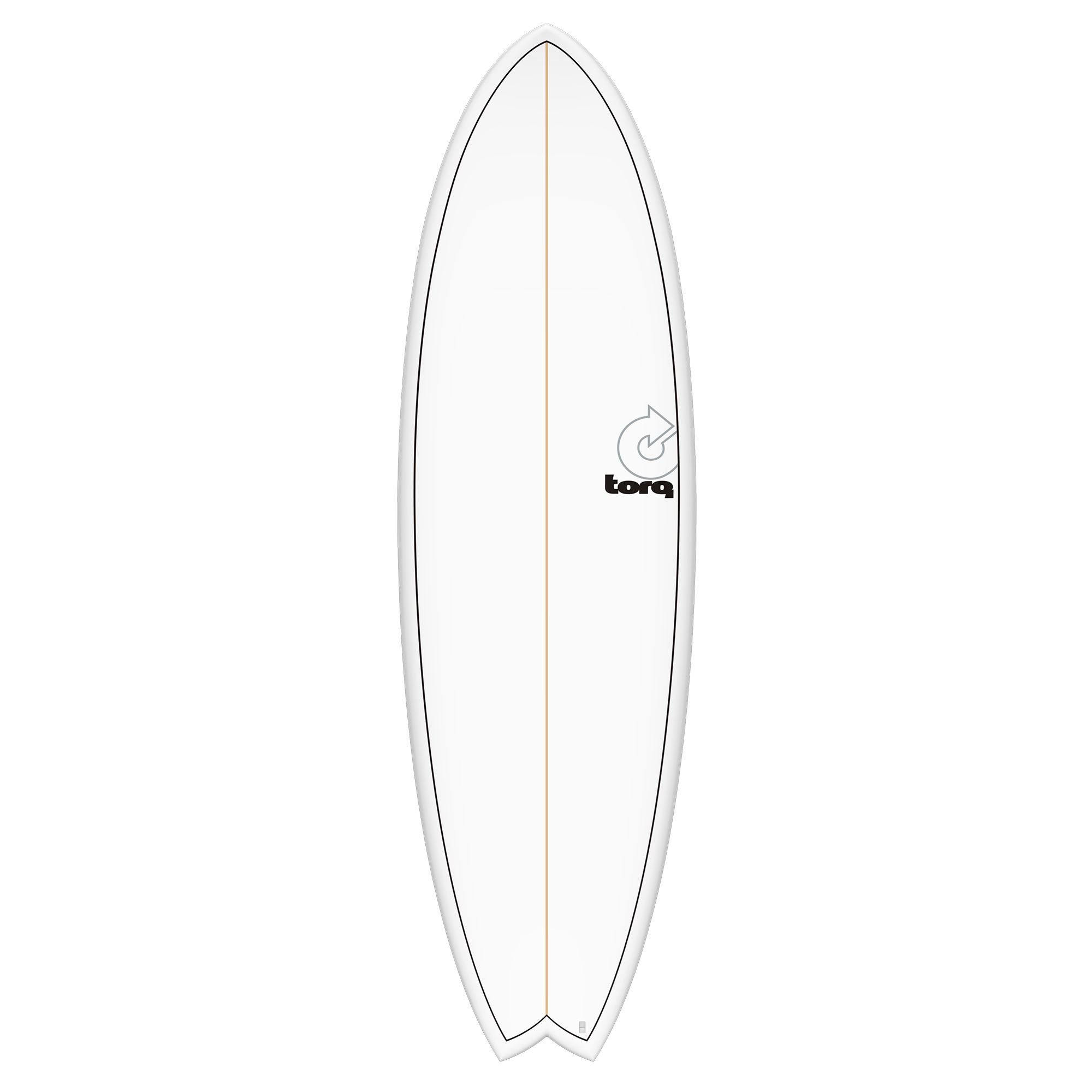 TORQ Wellenreiter Surfboard TORQ Epoxy TET 5.11 MOD Fish Pinlines, Fish, (Board)