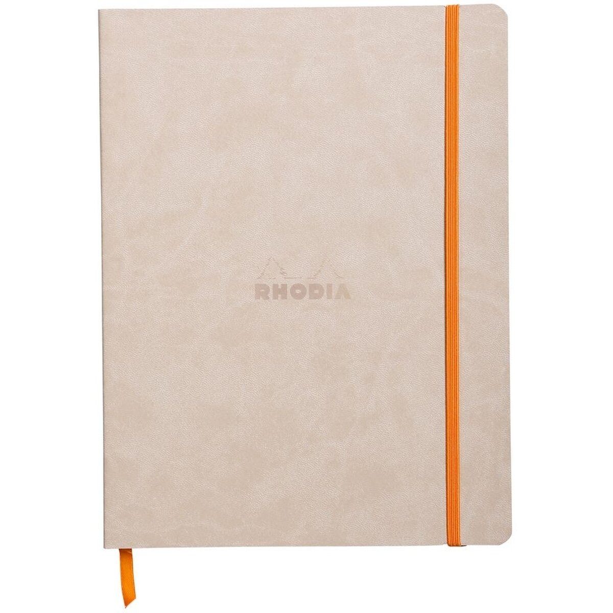 Notizbuch Notizbuch Flex 19x25cm dot 80 Blatt beige