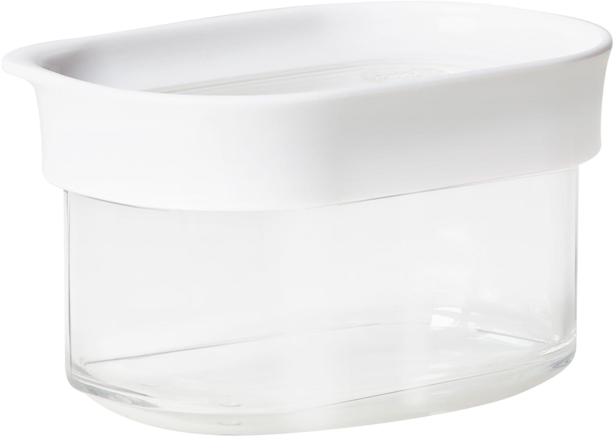 Emsa Vorratsdose Optima, Kunststoff, (2-tlg), 0,18 Liter, rechteckig, frische Dichtung, rutschfeste Stapelränder