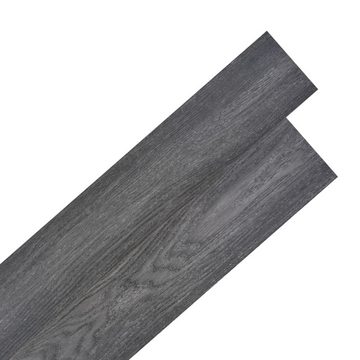 möbelando Laminat 3006275, 5,21m² Set aus PVC in Schwarz und Weiß.
