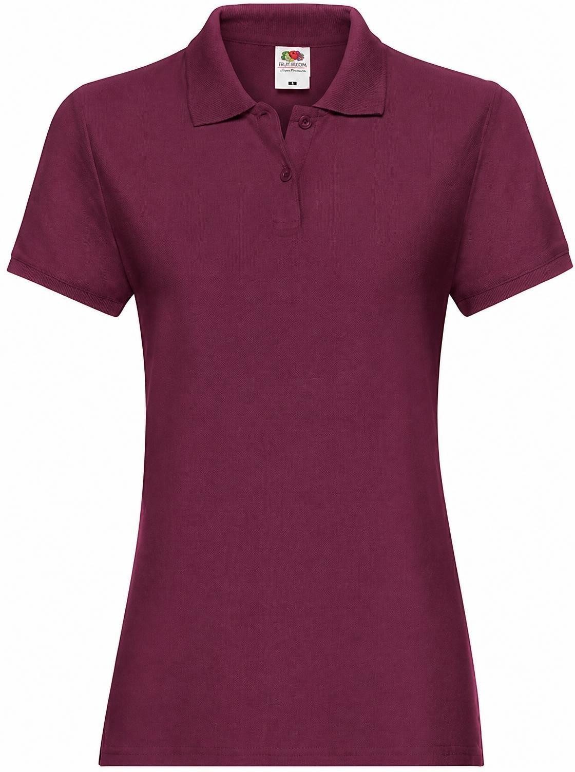 Fruit of the Loom Poloshirt Lady-Fit Damen Premium Poloshirt