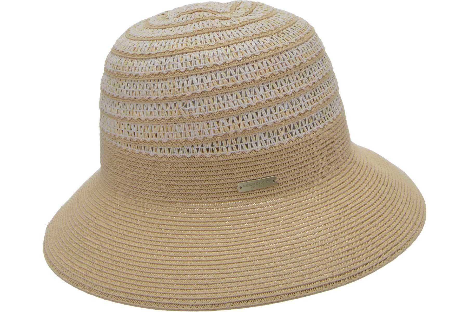 Strohhut Bortenmix Glocke 55791-0