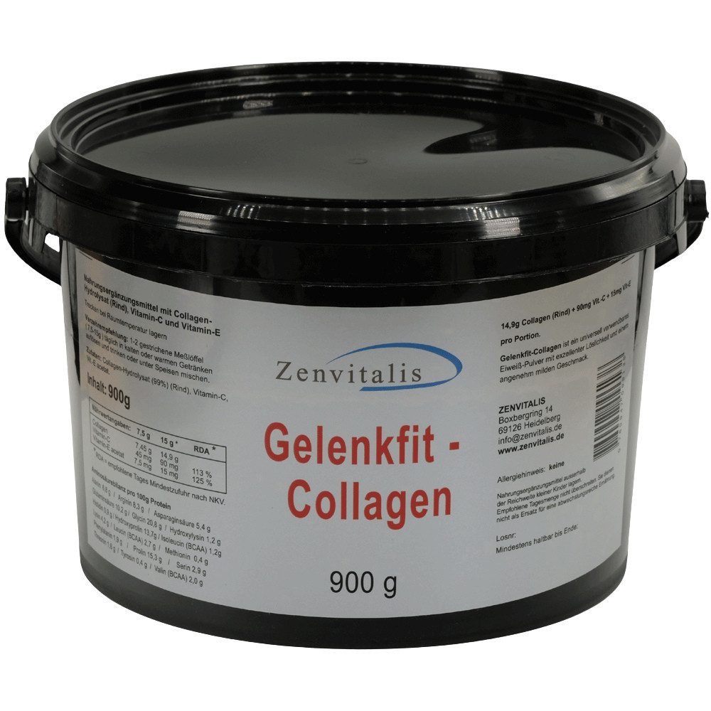 Zenvitalis Gelenkfit Collagen 900g Pulver, 1 er 900 g, Zenvitalis Qualität; hergestellt in Deutschland