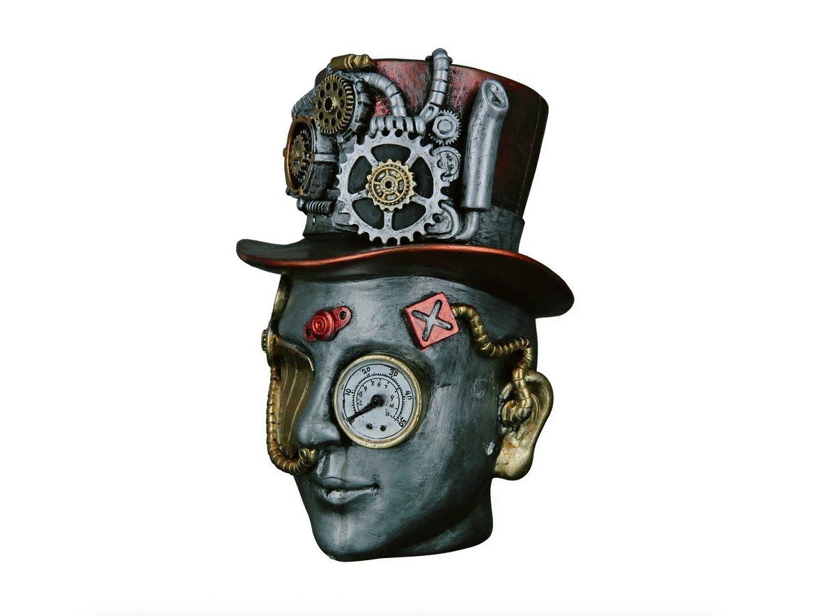 Brillibrum Dekofigur Zahnrad Design Steampunk Skulptur günstig online kaufen