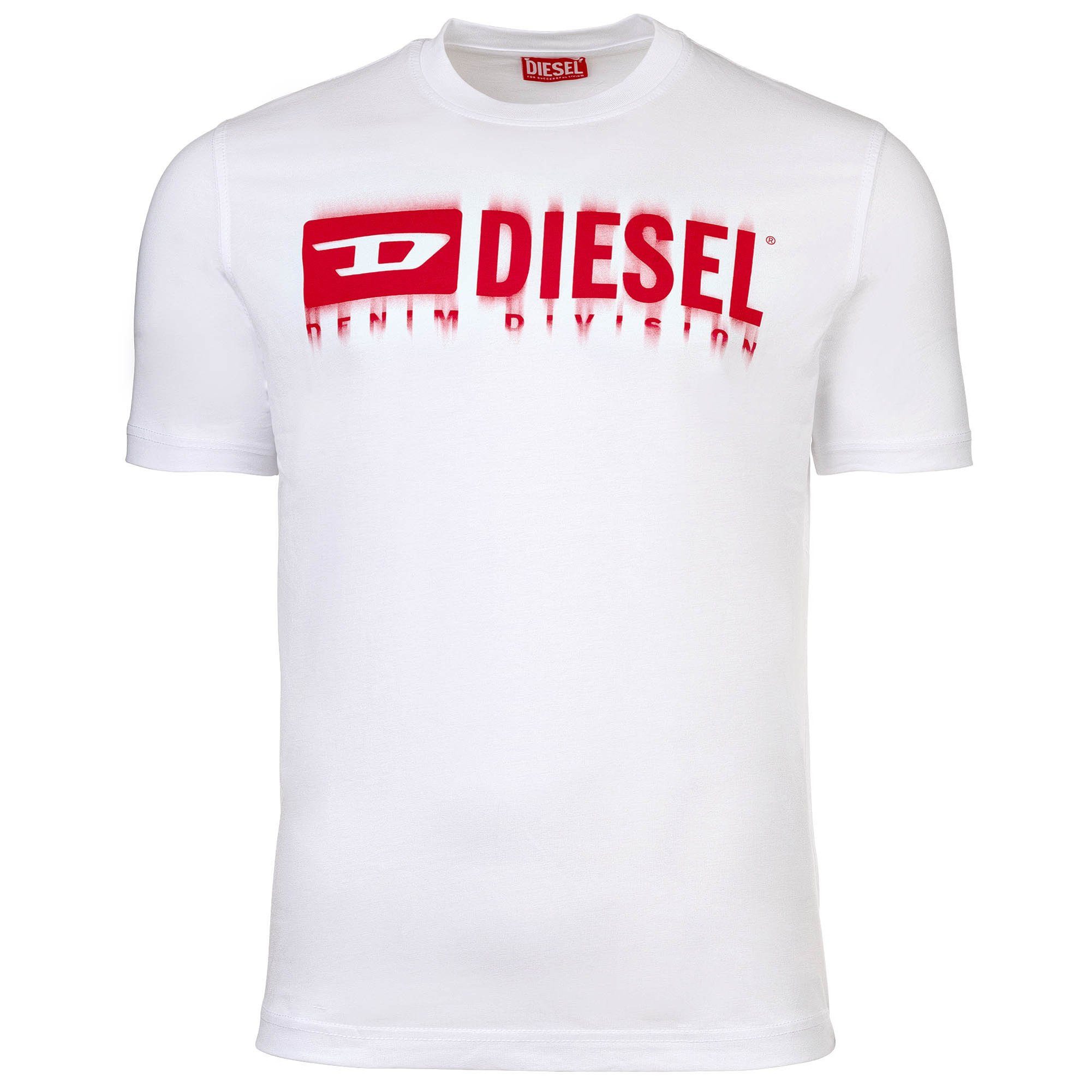Diesel T-Shirt Herren T-Shirt 1er Pack Baumwolle (Packung, 1er Pack) günstig online kaufen