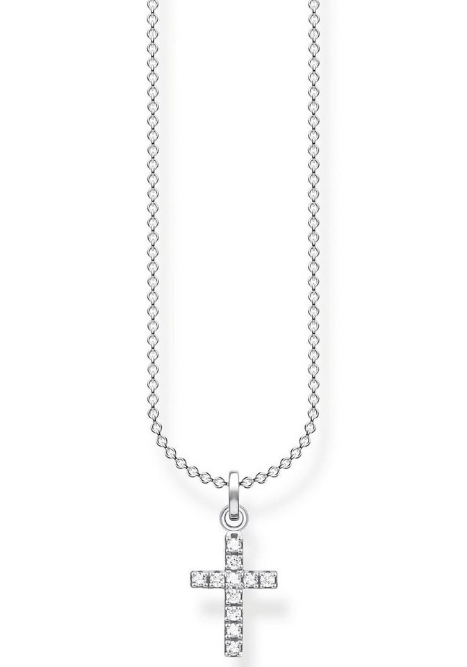 THOMAS SABO Kette mit Anhänger Kreuz pa... THOMAS SABO Kette mit Anhänger Kreuz pa...