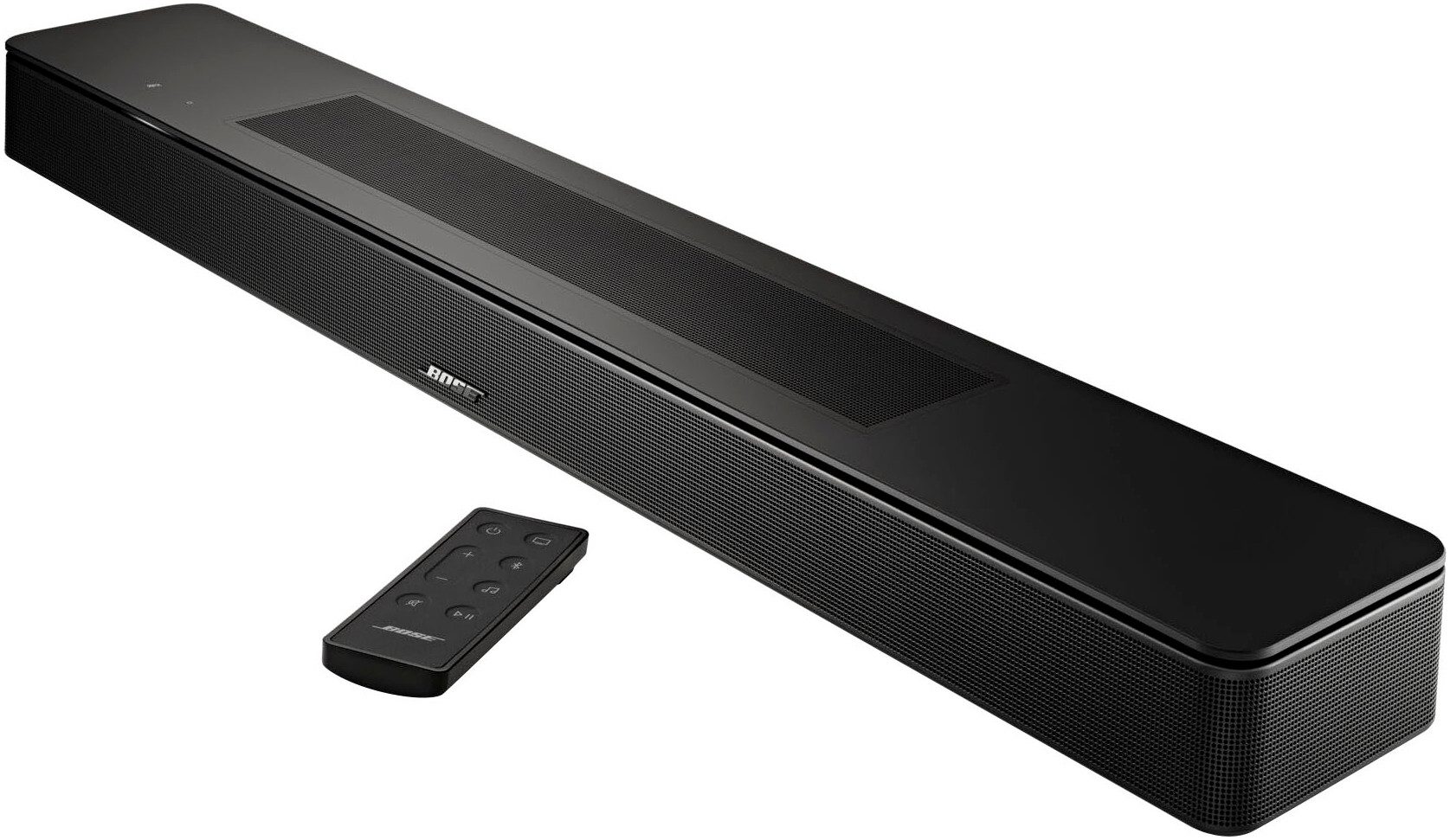 Bose Smart Soundbar (2024) mit Dolby Atmos (5 Lautsprecher, Apple AirPlay 2, TrueSpace-Technologie, Personal Surround Sound, AI-Dialog-Enhancer)