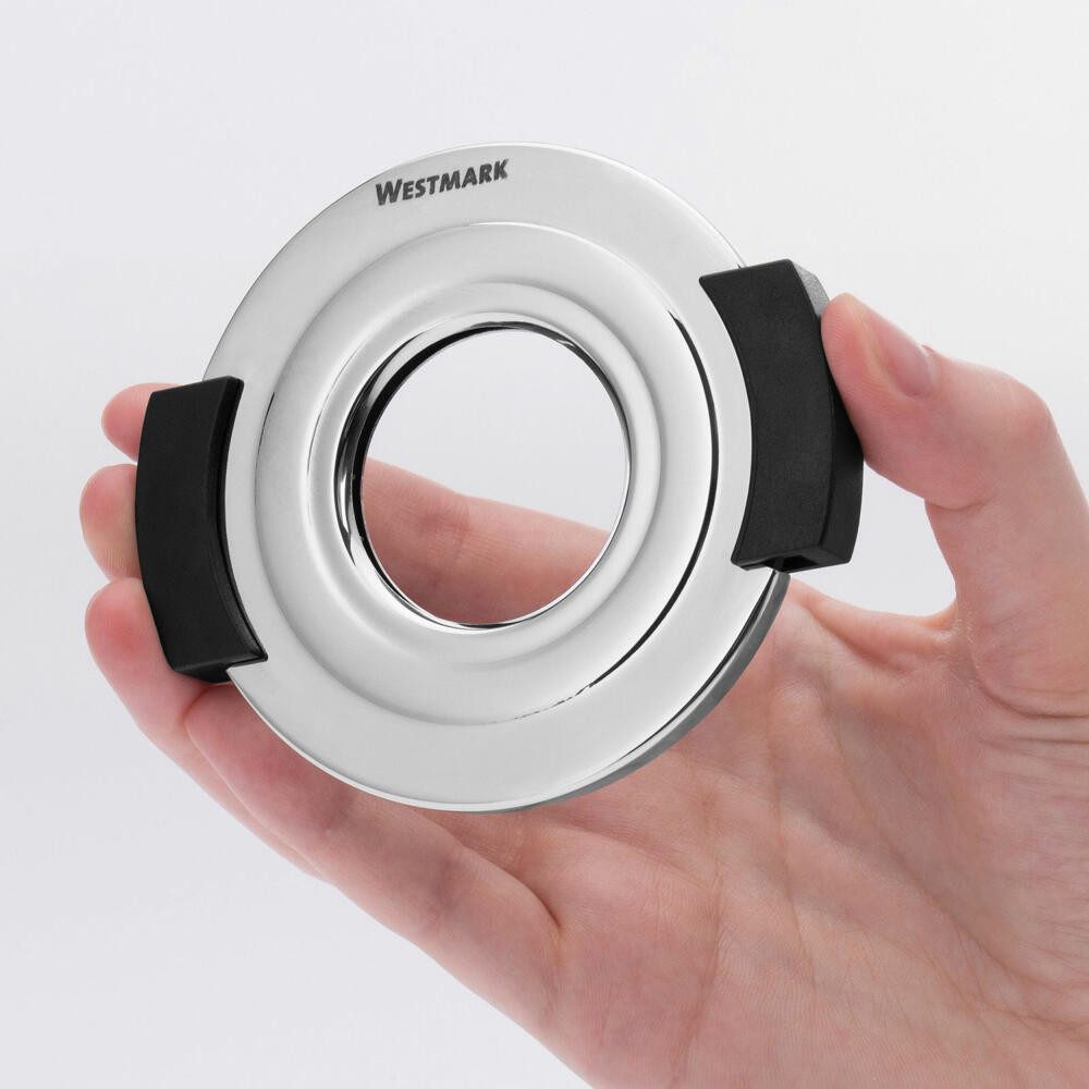 WESTMARK Eierköpfer Maße: 9,1 x 8,1 x 1,1 cm, Eieröffner/Köpfer, rostfrei, langlebig