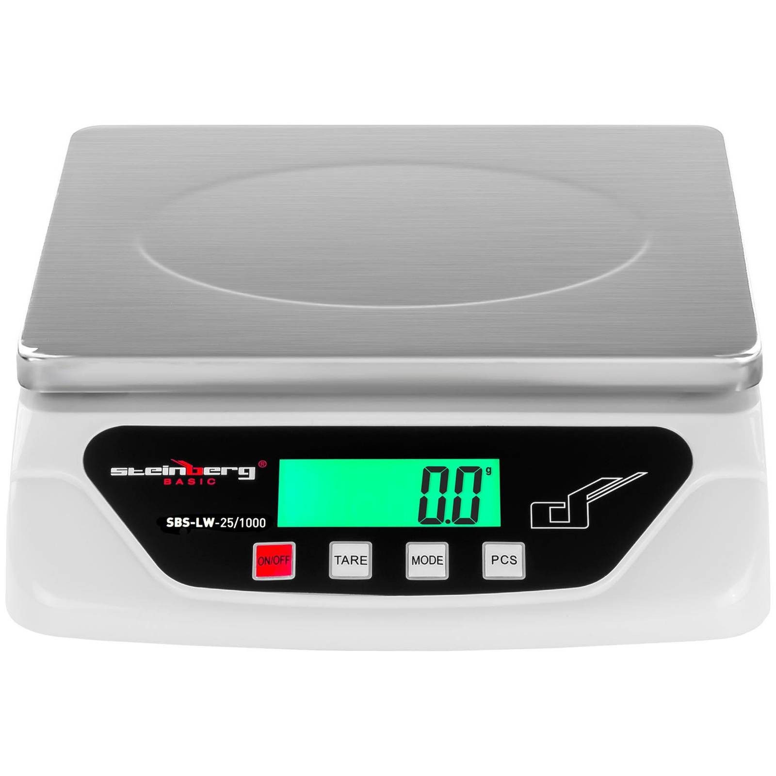 Steinberg Systems Feinwaage 25 kg / 1 g Digitale Küchenwaage Feinwaage Briefwaage Laborwaage LCD – Bild 4 von 4