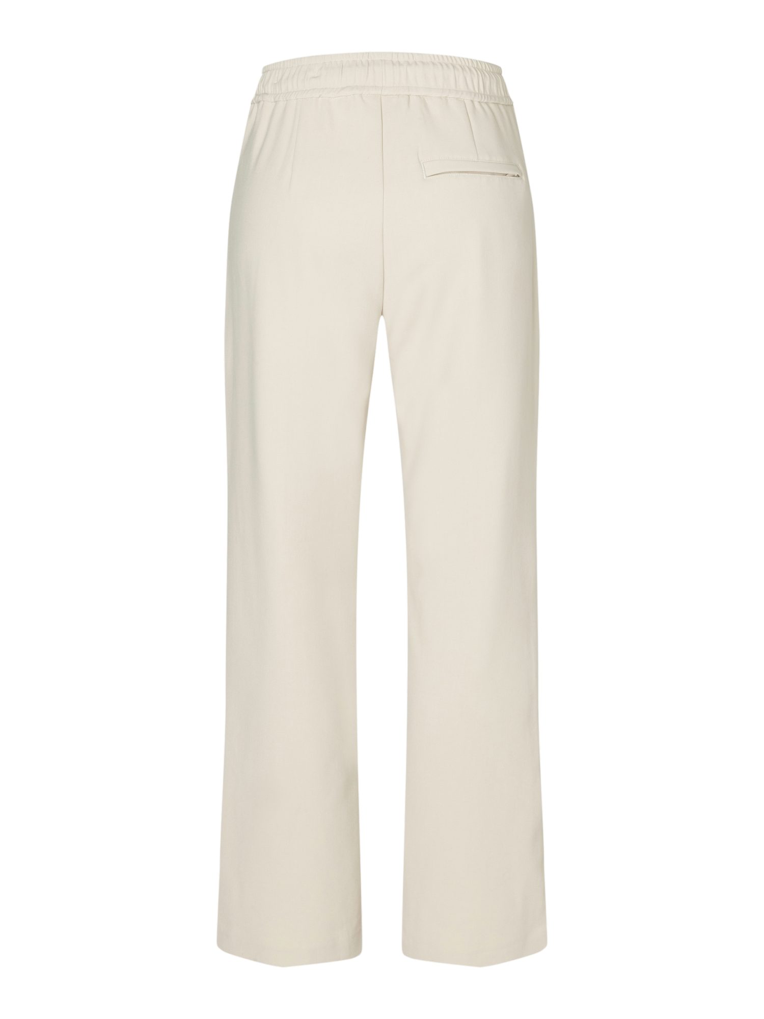MAC Stretch-Hose natur, Casual, Polyester, Unifarben, Regular Fit, Mittel