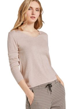 TOM TAILOR V-Ausschnitt-Pullover aus Feinstrick