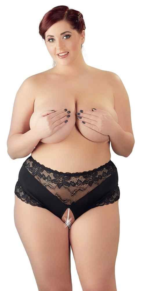 Cottelli Collection Slip-Ouvert Perlenslip schwarz L günstig online kaufen