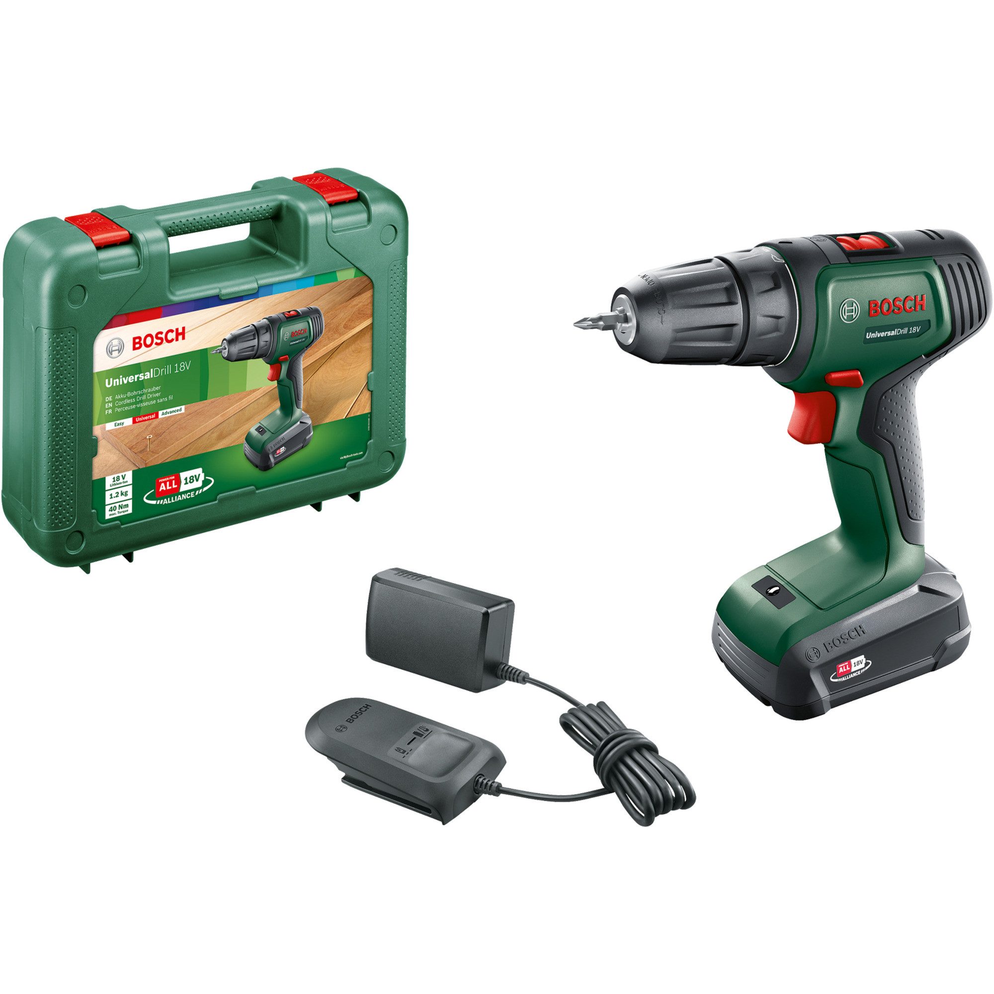 Bosch UniversalDrill 18V Akku-Bohrschrauber