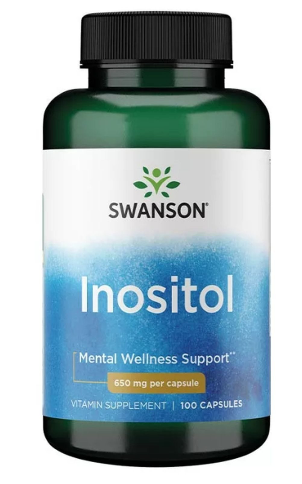 Swanson Health Products Swanson Inositol 650mg, 100Kapseln Kapseln