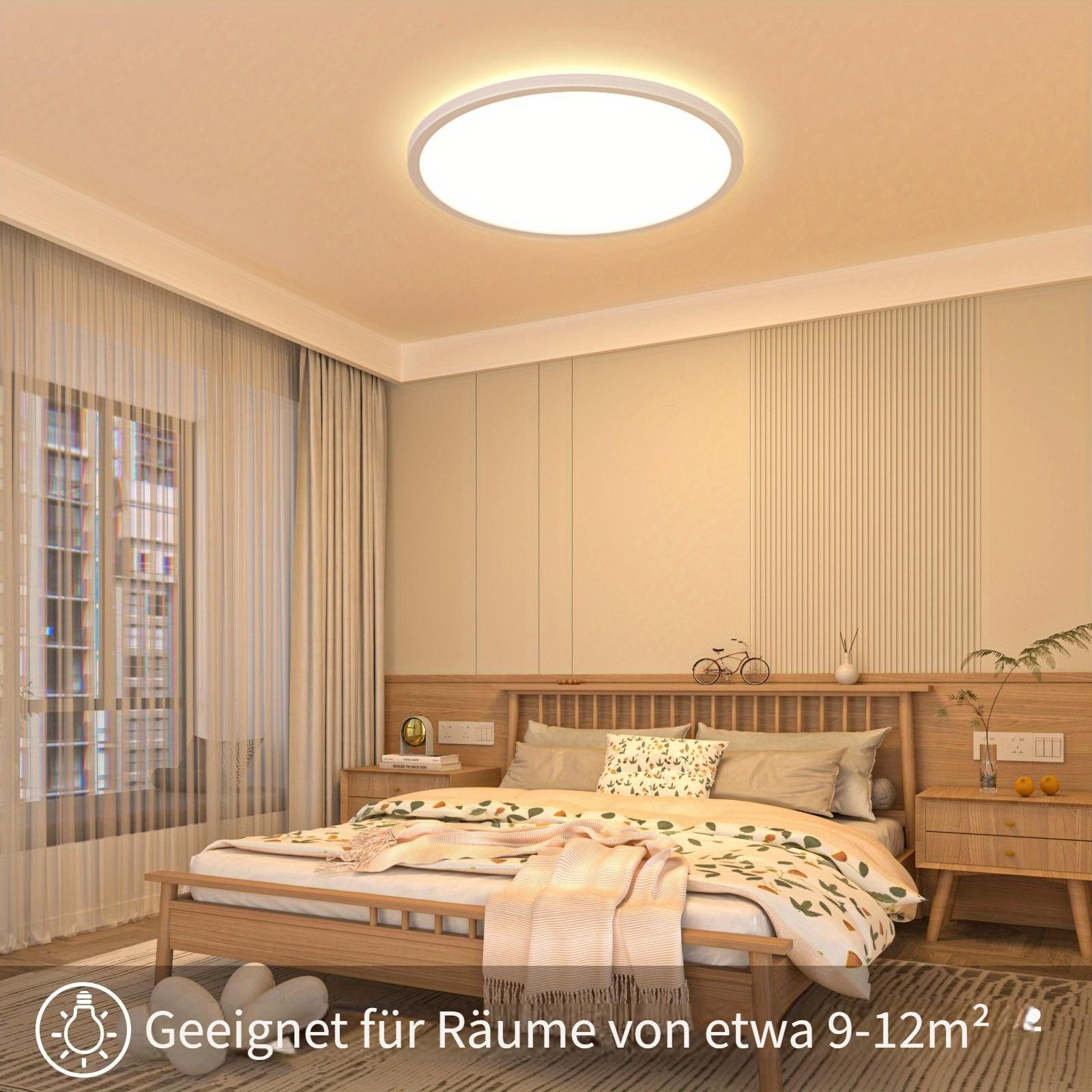 Tukrool Deckenleuchten LED Deckenleuchte Rund Decke günstig online kaufen