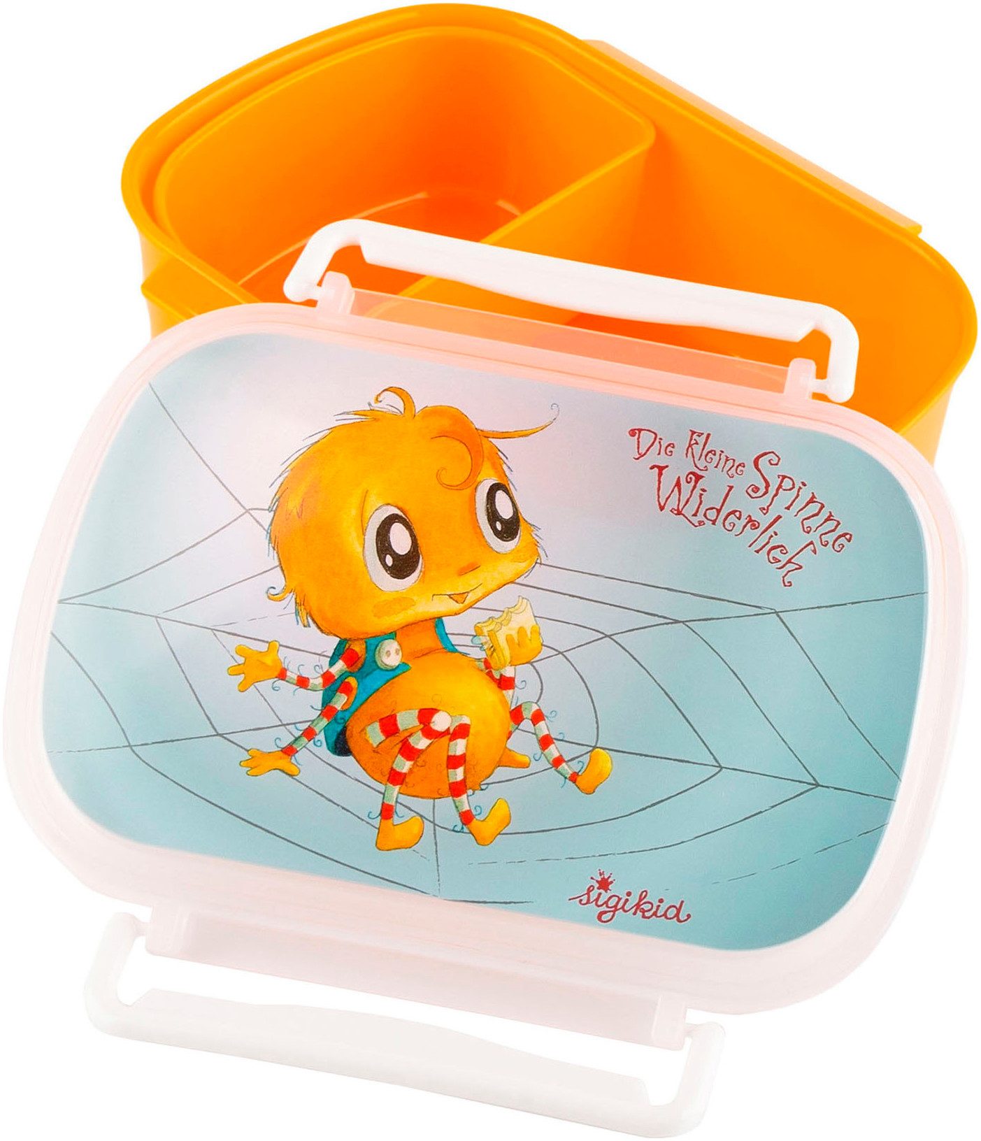 Sigikid Lunchbox Spinne Widerlich sigikid & Friends, Polyprophylen (PP), (2-tlg)