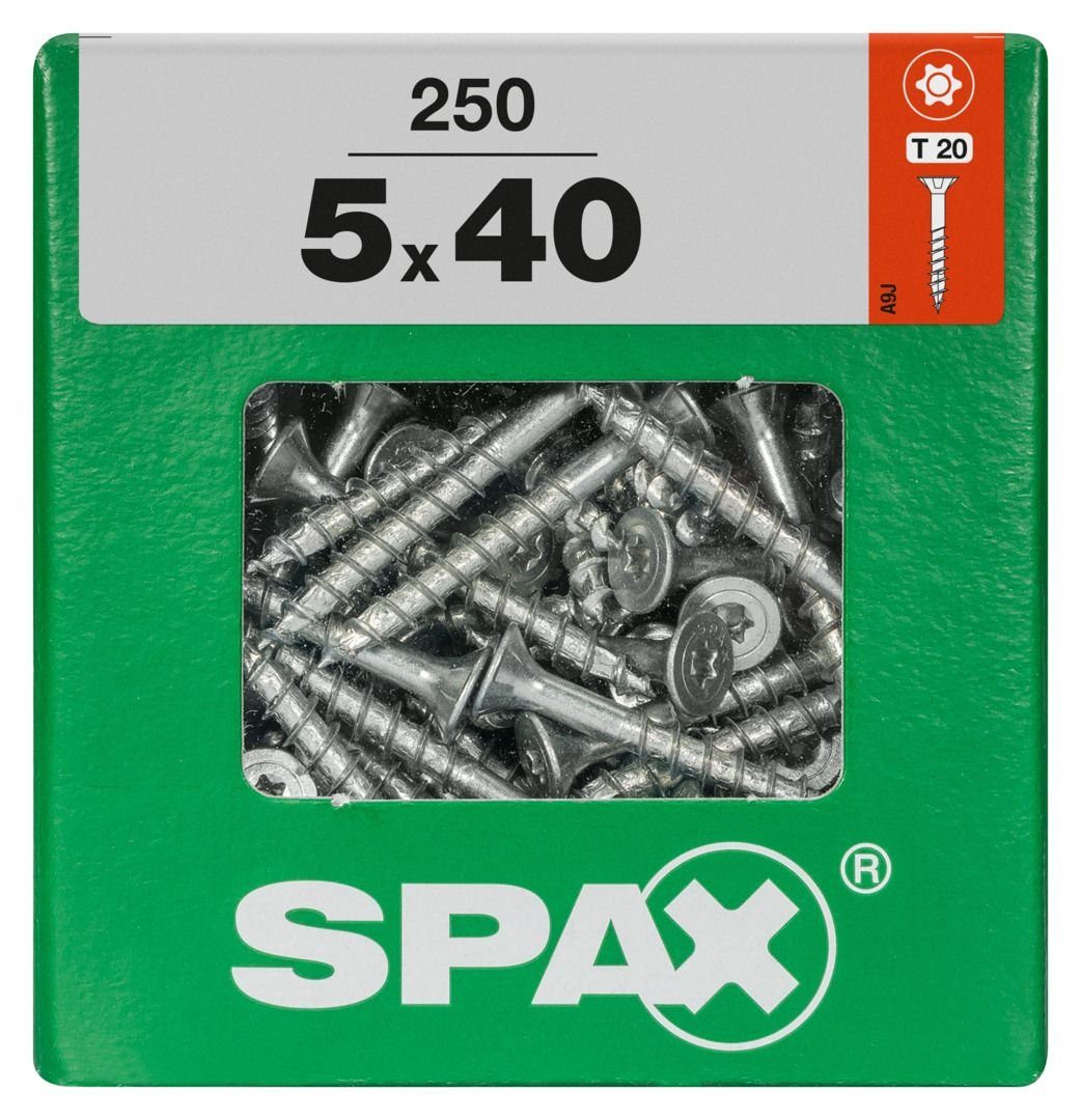 x TX Holzbauschraube - 5.0 20 Spax SPAX mm Universalschrauben 250 40