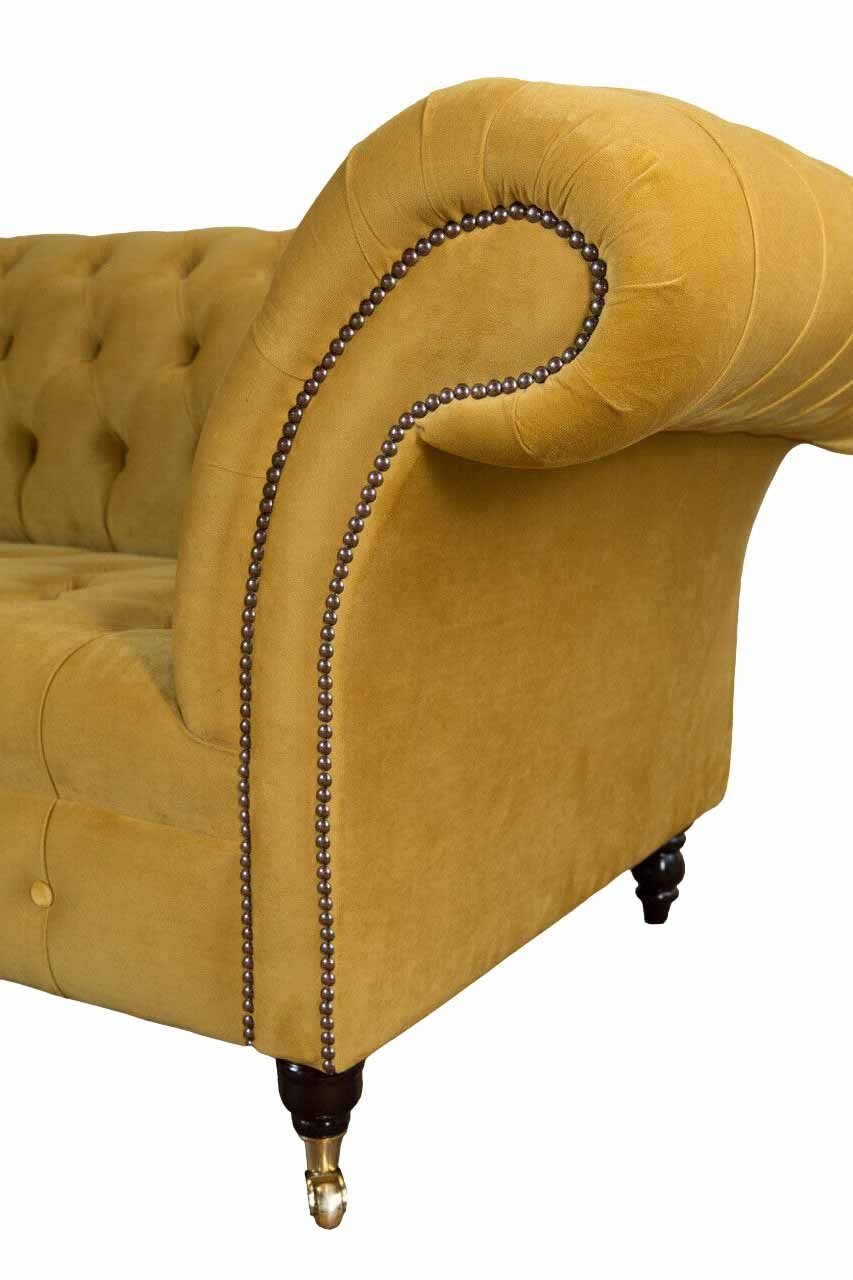Chesterfield JVmoebel 4 Sitzer Chesterfield-Sofa, Design Couch Sofa Sofas Klassisch Wohnzimmer