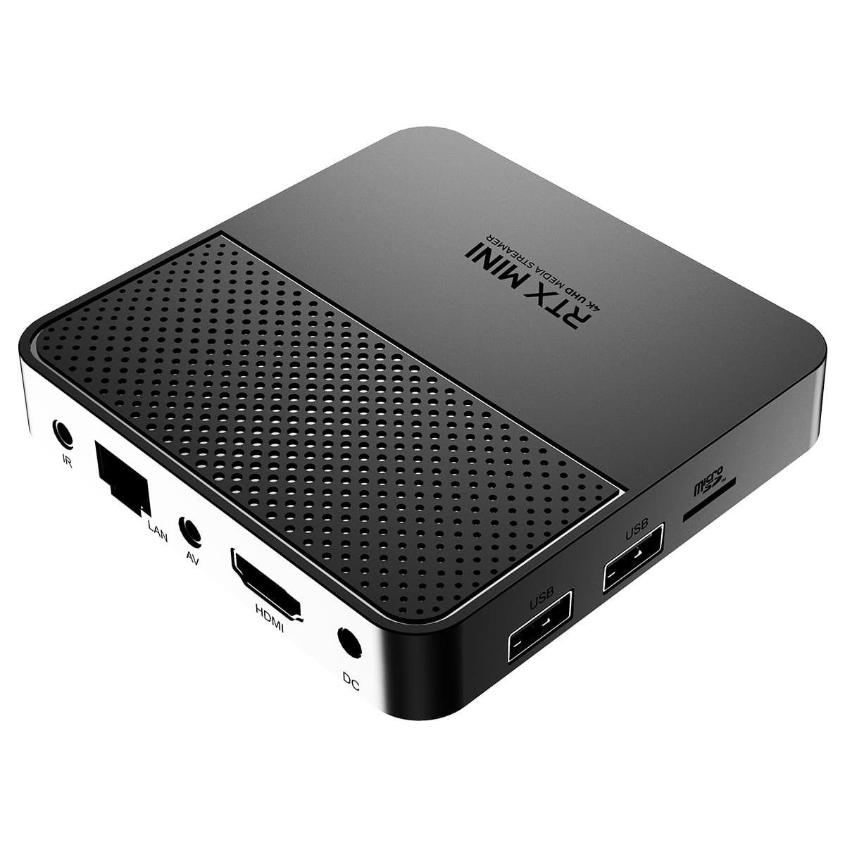Gloriaforce RTX MINI 4K UHD AndroidTV 11 IP Netzwerk-Receiver