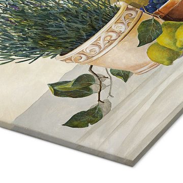 Posterlounge Acrylglasbild Franz Heigl, Provenzalische Auswahl, Badezimmer Mediterran Malerei