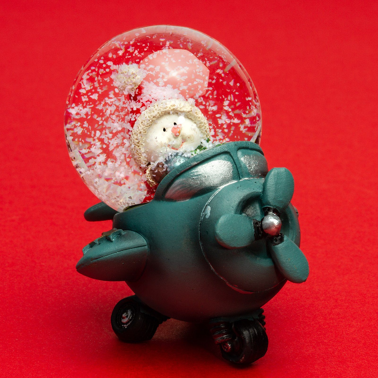 SIKORA Schneekugel SK07 Kleine Glas Schneekugel für Kinder Schneemann im Fl günstig online kaufen