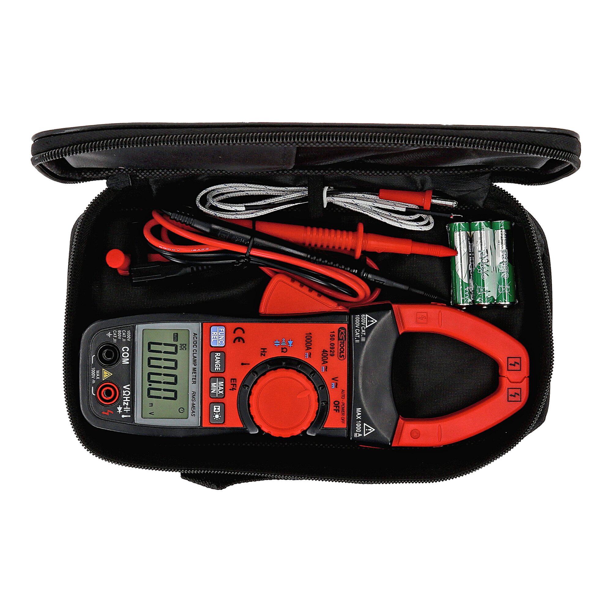 KS Tools Multimeter KS Tools Digital Amperezangen-Satz 1000A, 3-tlg.