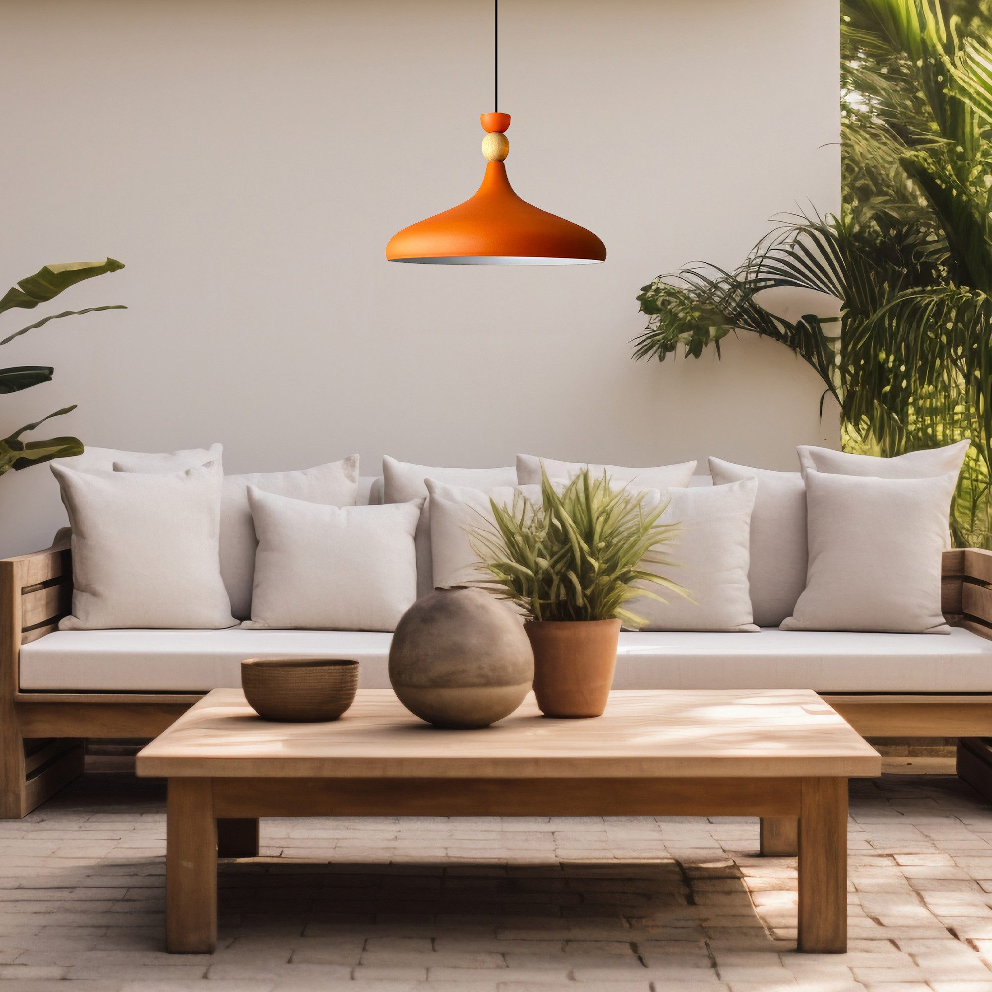 Bamyum Pendelleuchte Pendelleuchte Ø35 cm Metall günstig online kaufen