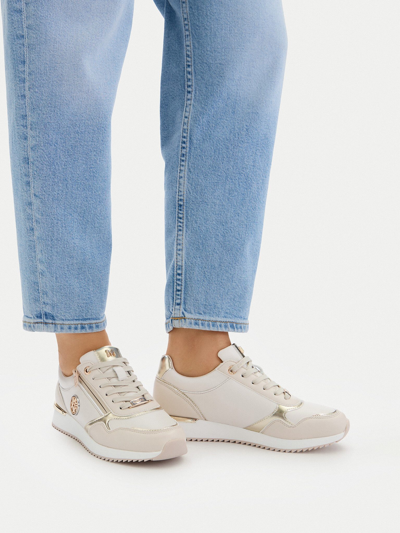 Mexx Mexx Damenschuhe Beige, Gold MEXX-CEO-MI001013151W Sand Sneaker