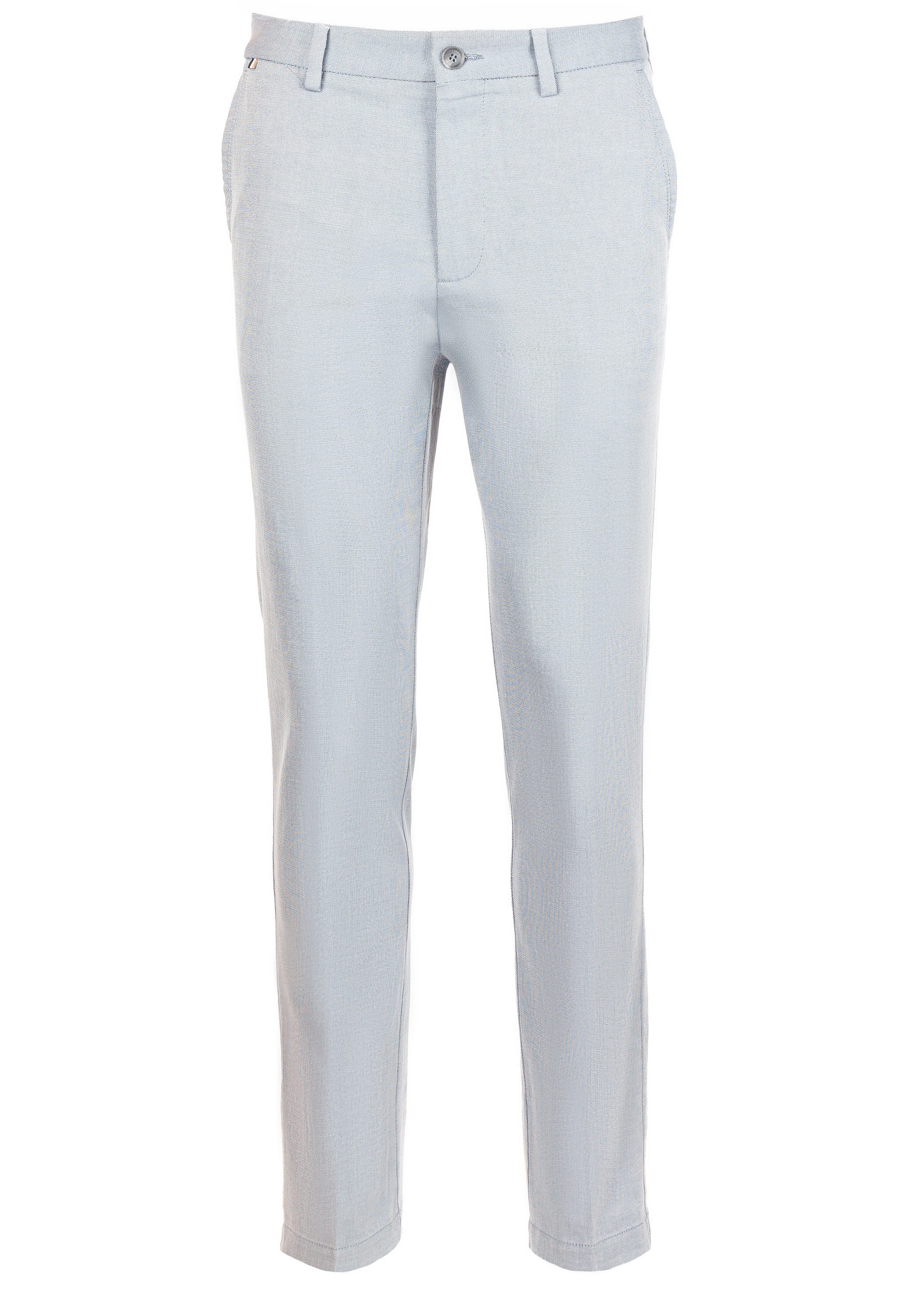 BOSS Stoffhose H-Kaiton aus strukturierter Stretch-Baumwolle (1-tlg)