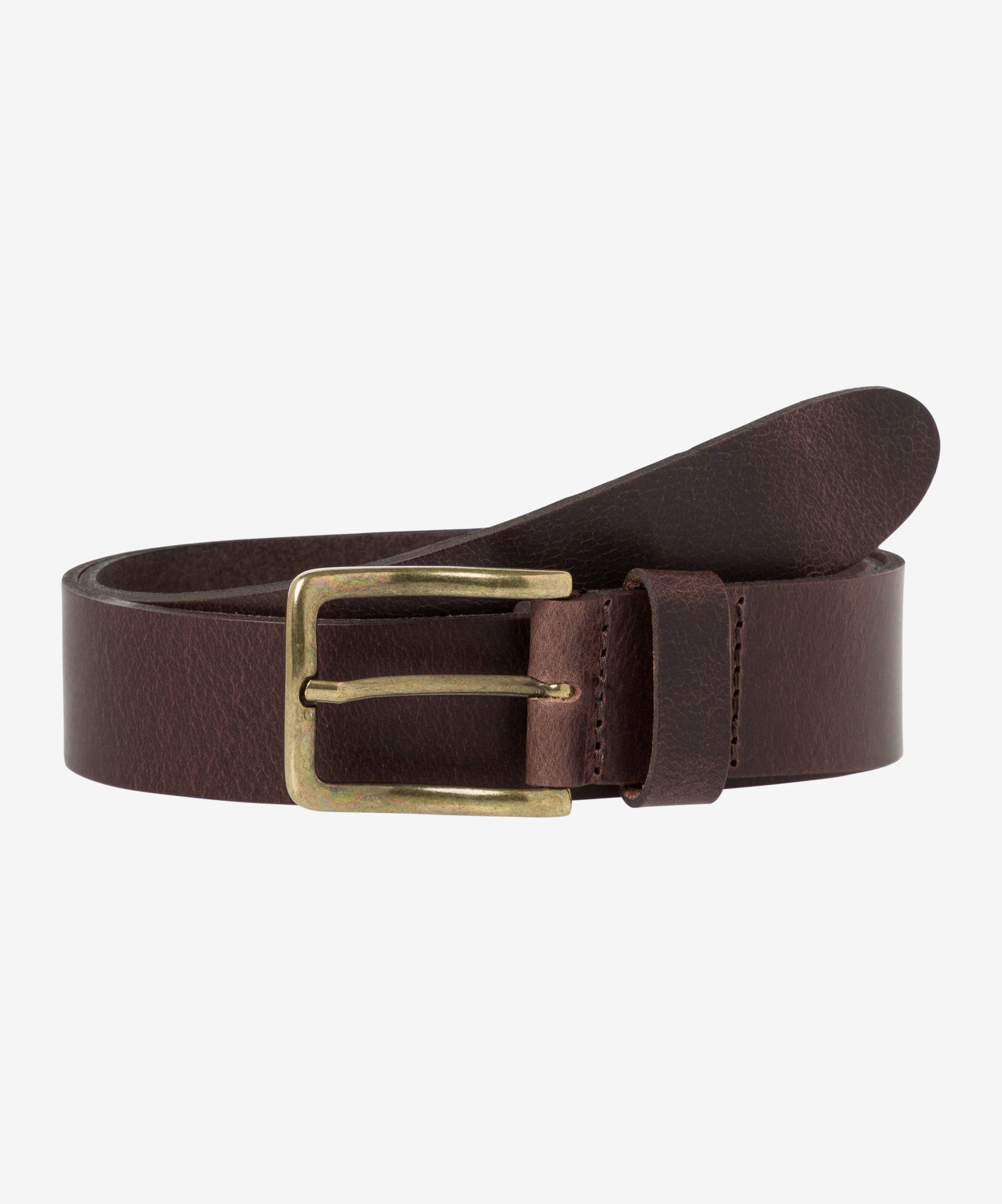 Brax Ledergürtel dark brown