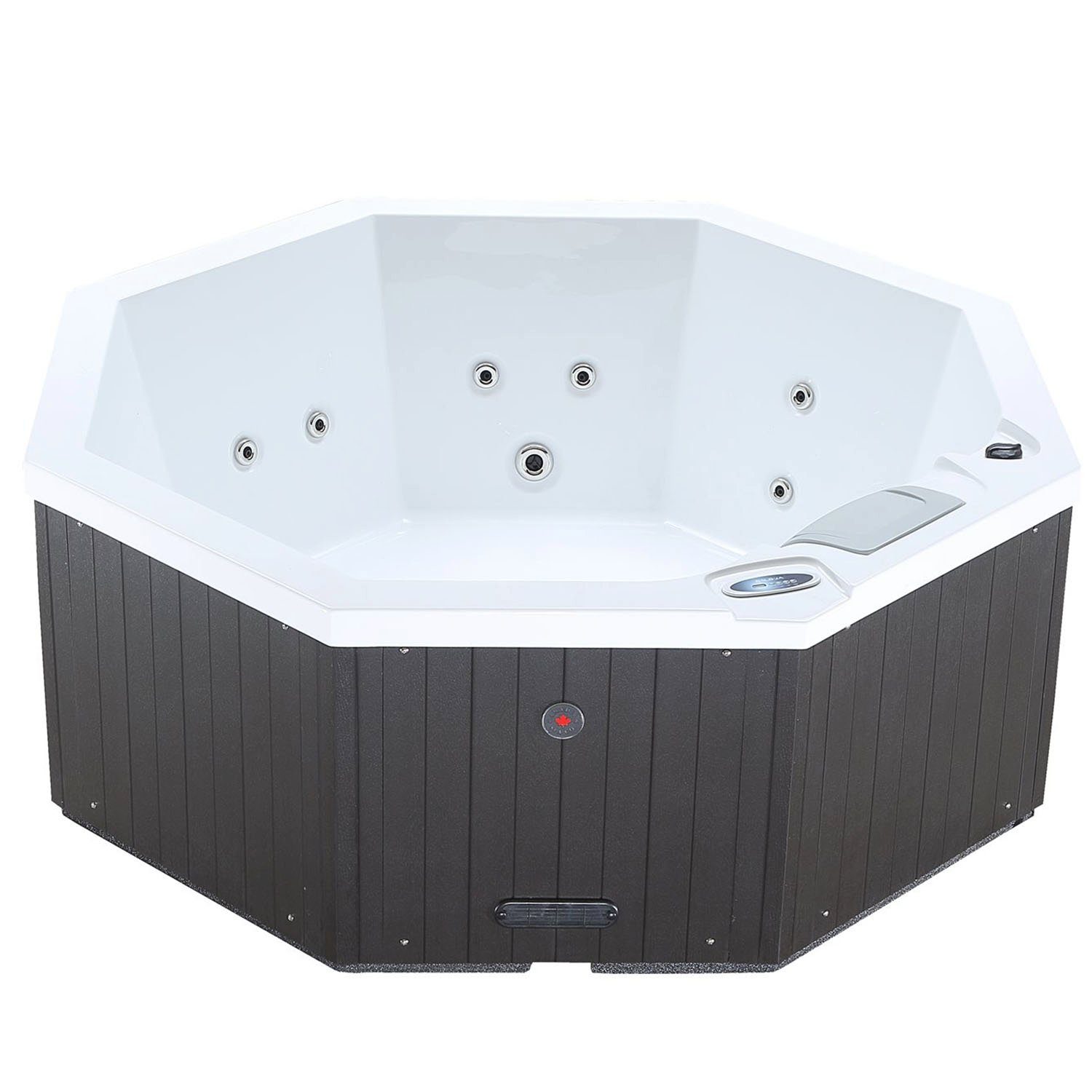 Thumbnail - Canadian Spa GmbH Whirlpool Muskoka UV, 188 cm x 188 cm, für 6 Personen, Inkl. UV & Ozon, Plug & Play-Funktion
