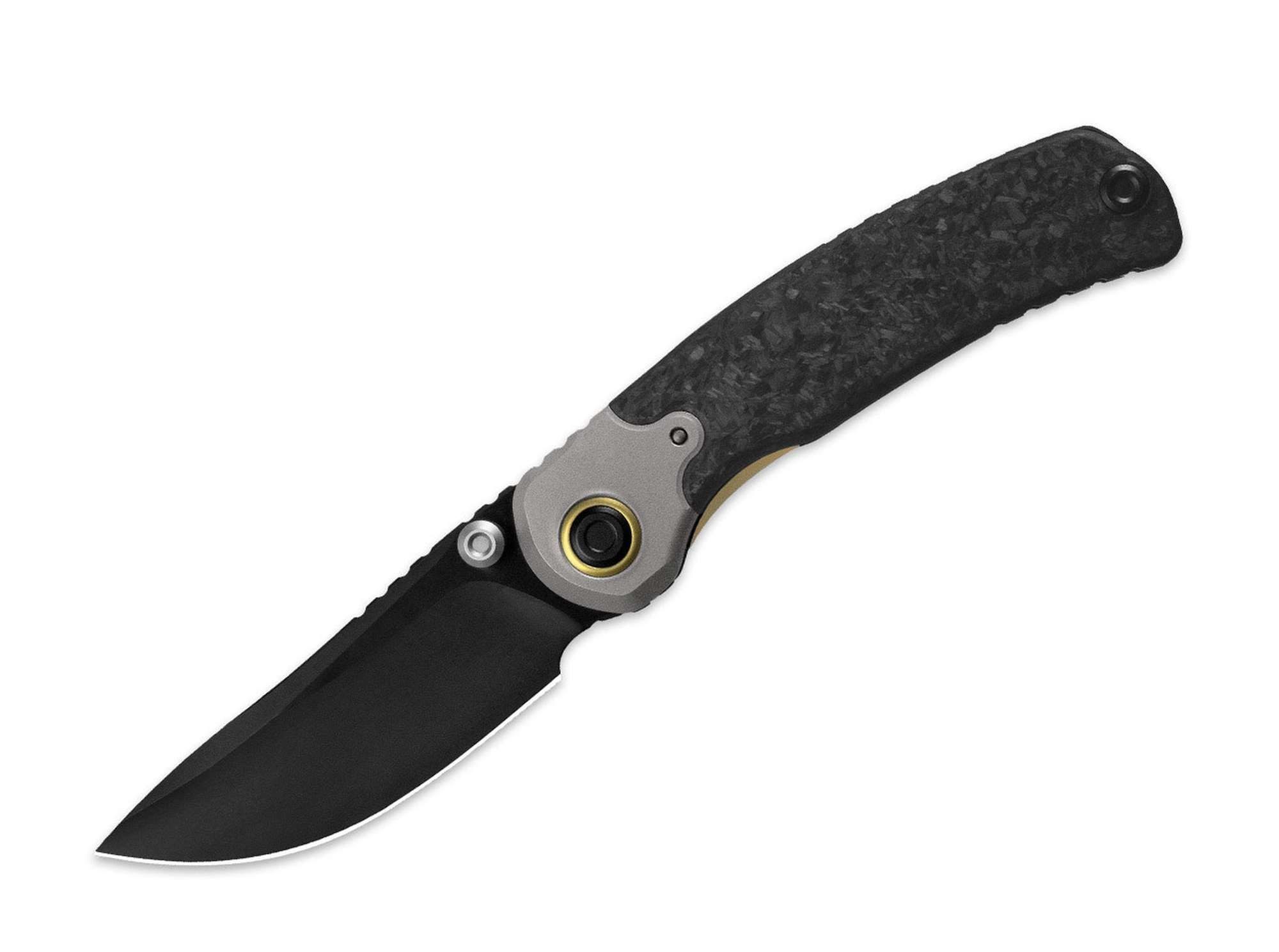 Kizer Taschenmesser Kizer Pioneer 20CV Droppoint Ti CF DLC