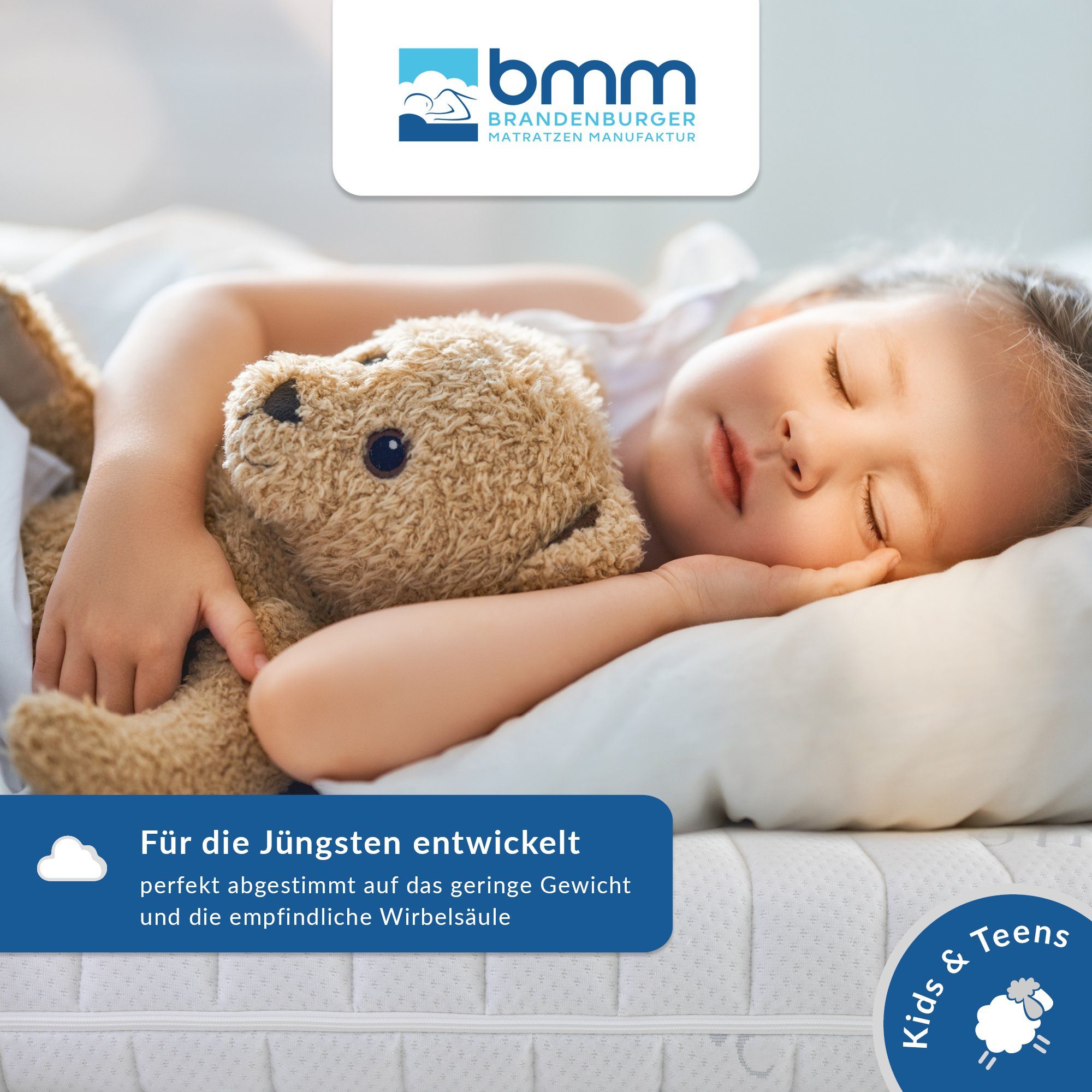 Jugendmatratze UPMAT, BMM, 14 cm hoch, (Set), Kindermatratze, perfekt für H günstig online kaufen