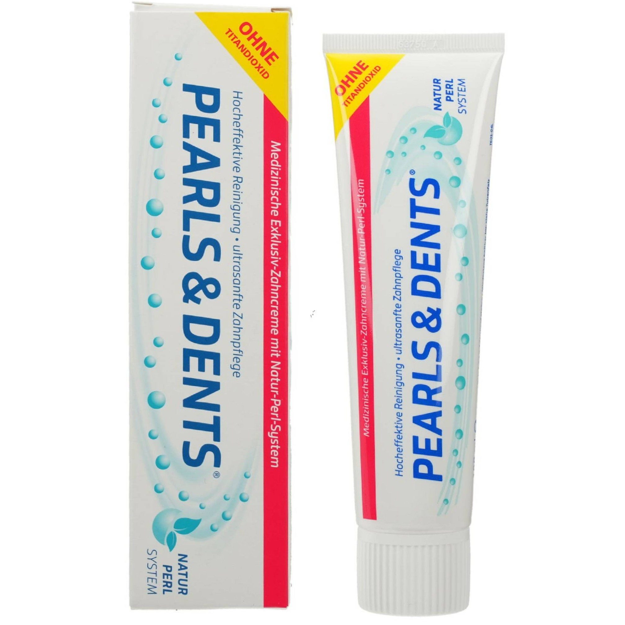 Dr.Rudolf Liebe Nachf.GmbH & Co.KG Zahnpasta PEARLS & DENTS Exklusiv-Zahncreme ohne Titandioxid