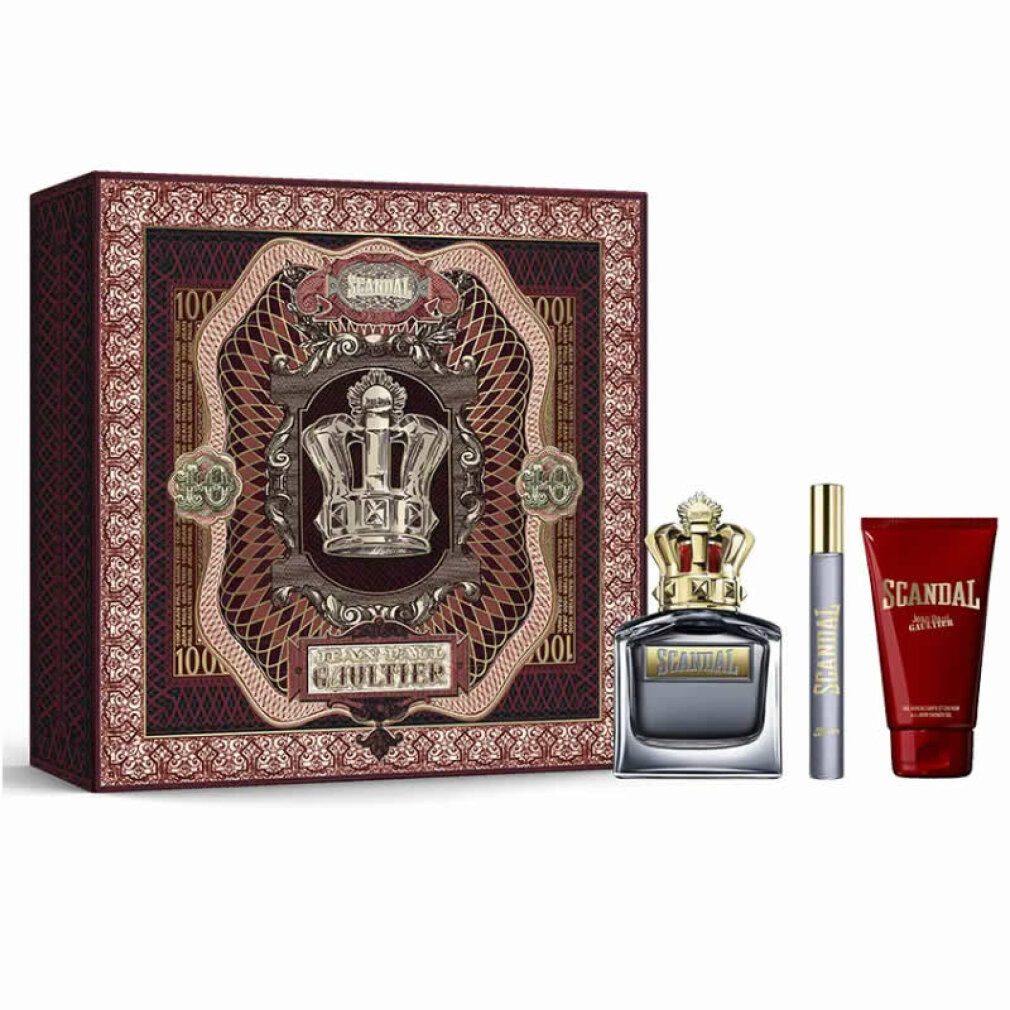 JEAN PAUL GAULTIER Eau de Toilette SCANDAL POUR HOMME LOT 3 Stück