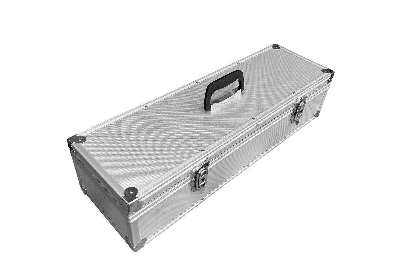 Thumbnail - ECI Tools Werkzeugkoffer Aluminium Koffer Silber Entnehmbarer Deckel (LxBxH) 650 x 200 x150 mm