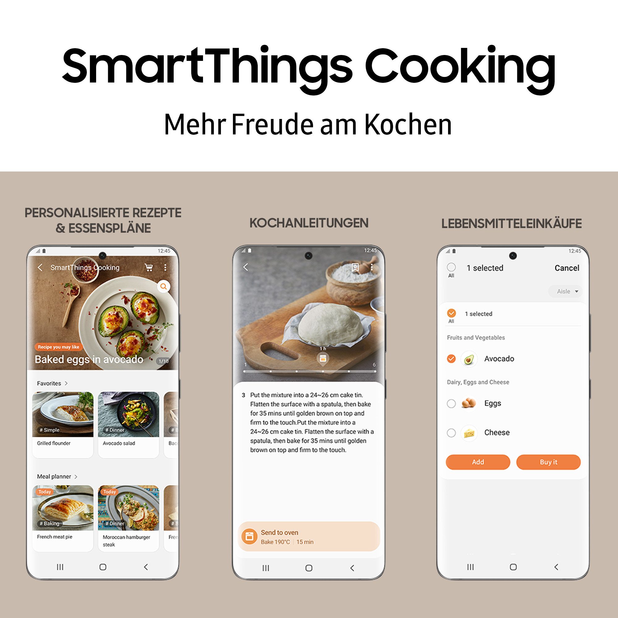 Samsung Induktions-Kochfeld NZ6000K NZ64B4015HK/U1, Höhe des Kochfelds beträgt nur 44mm & Ideal für ovale Pfannen & Töpfe – Bild 4 von 5