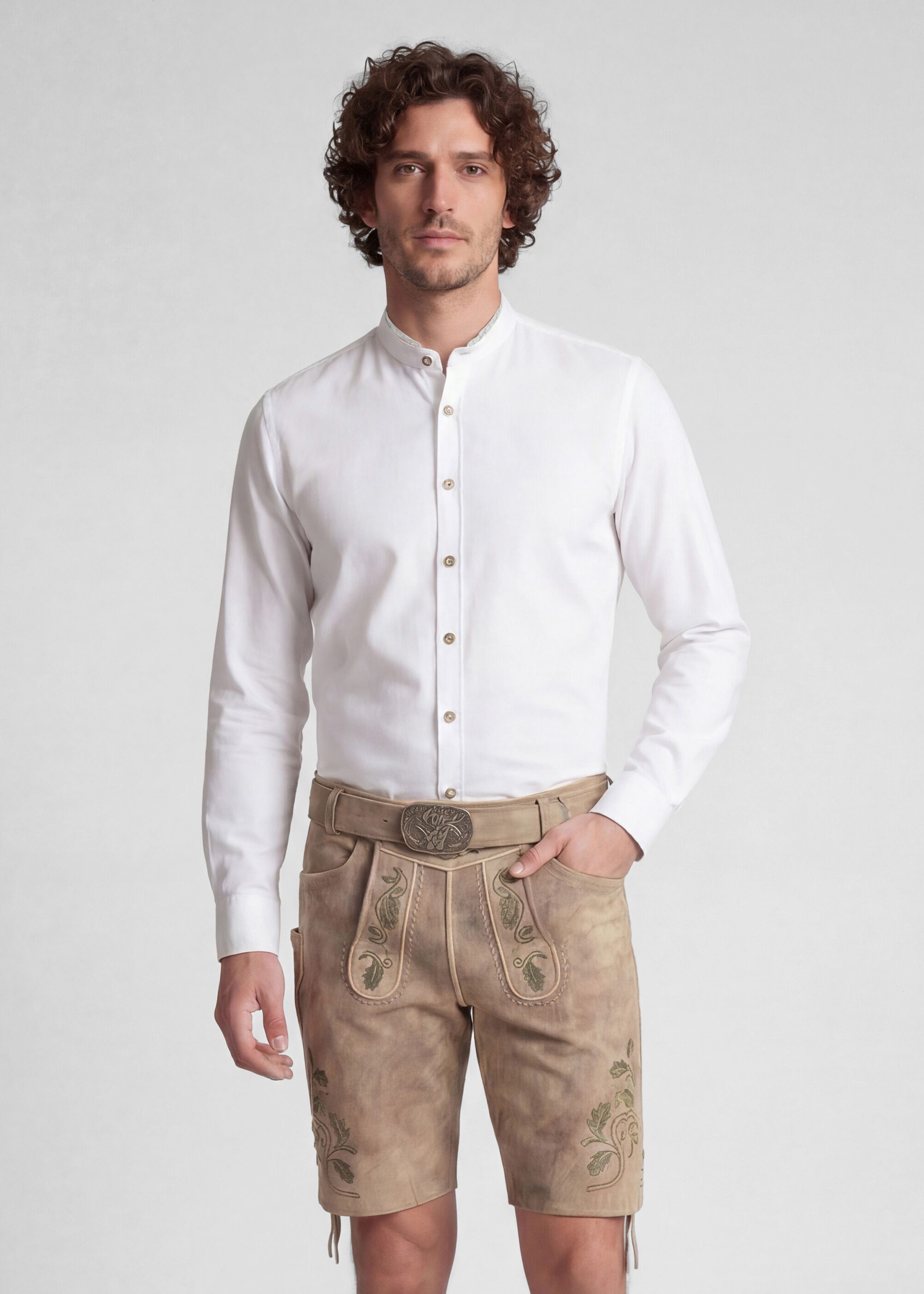 Spieth & Wensky Trachtenhemd Konzell mit Slim-Fit Passform
