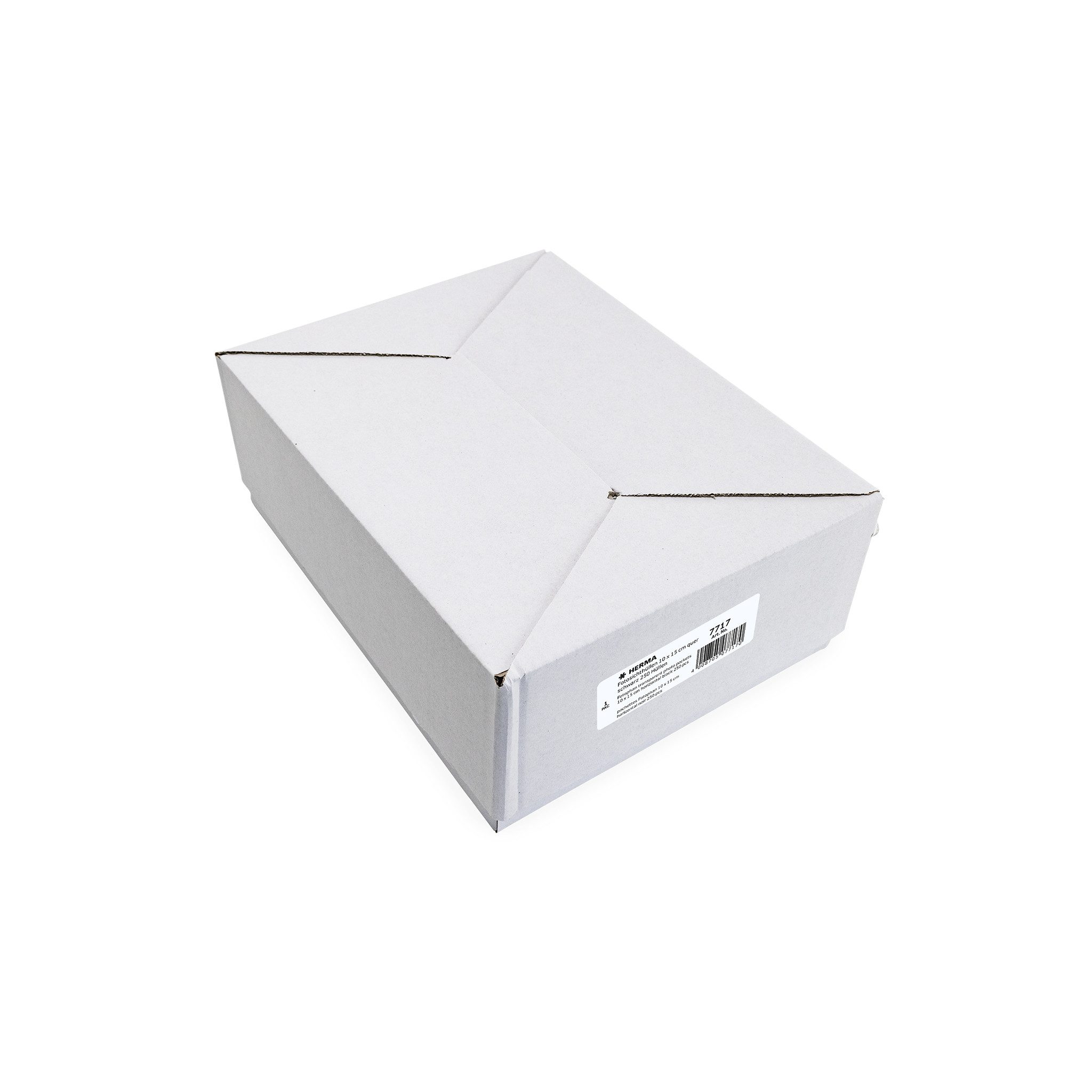 HERMA Fotoalbum Herma FOTOPHAN Fotosichthüllen PP für Fotos 10 x 15 cm quer schwarz