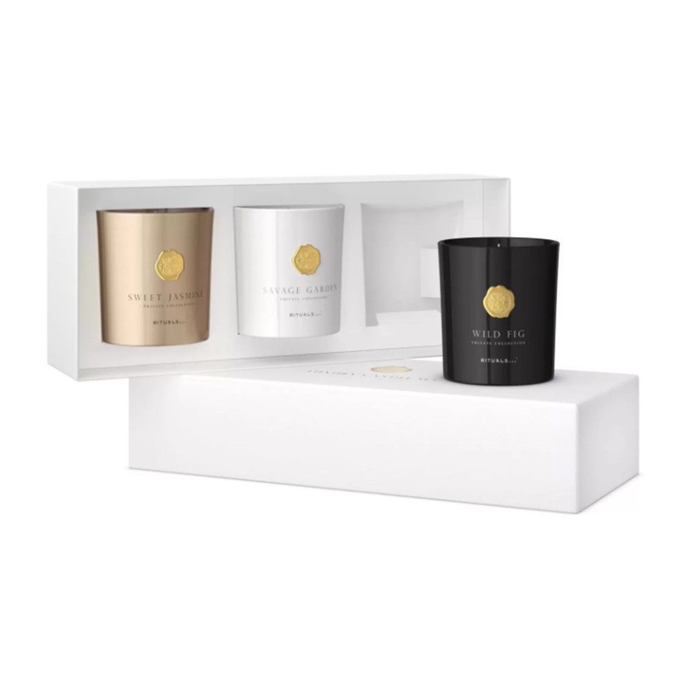 Rituals Duftkerze Private Collection Scented Mini Candles Set. (3-tlg)