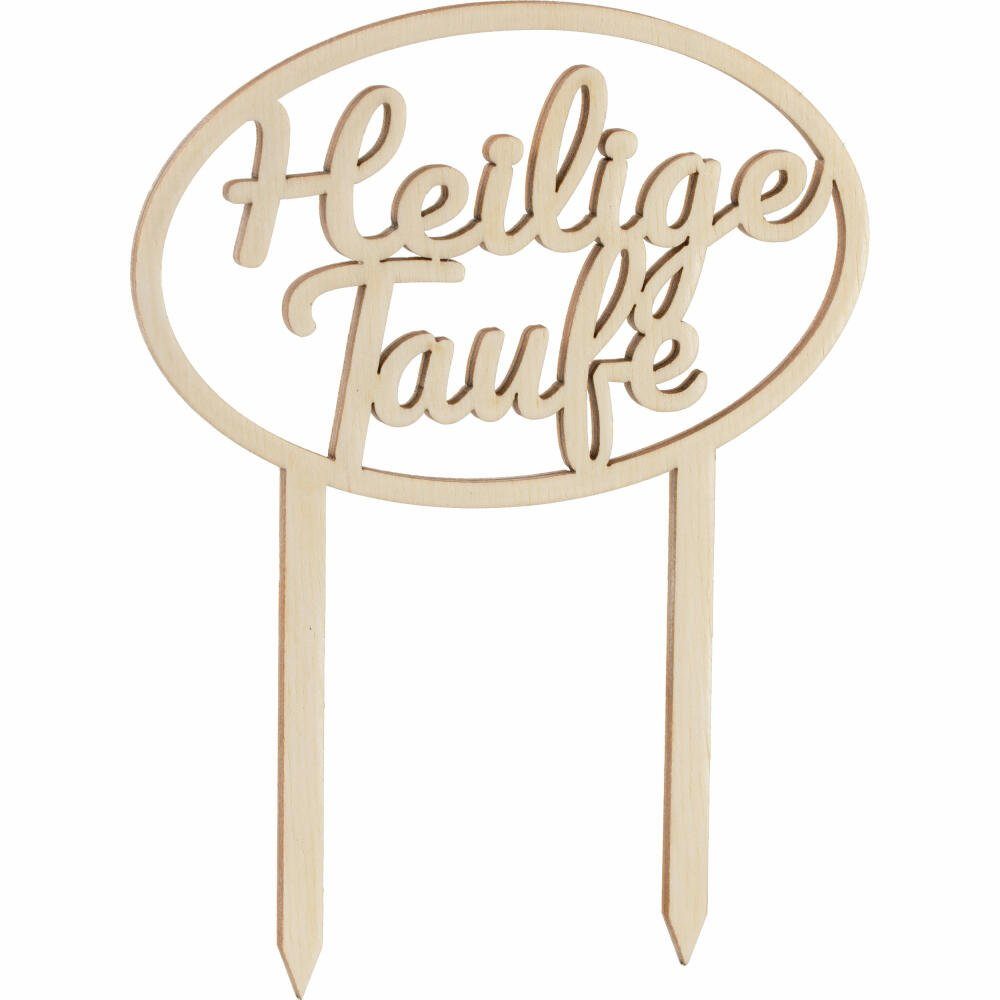 folkroll Tortenstecker Heilige Taufe
