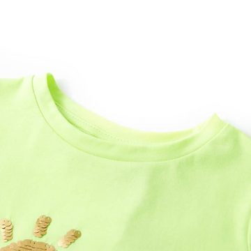 vidaXL T-Shirt Kinder-T-Shirt Neongelb 116